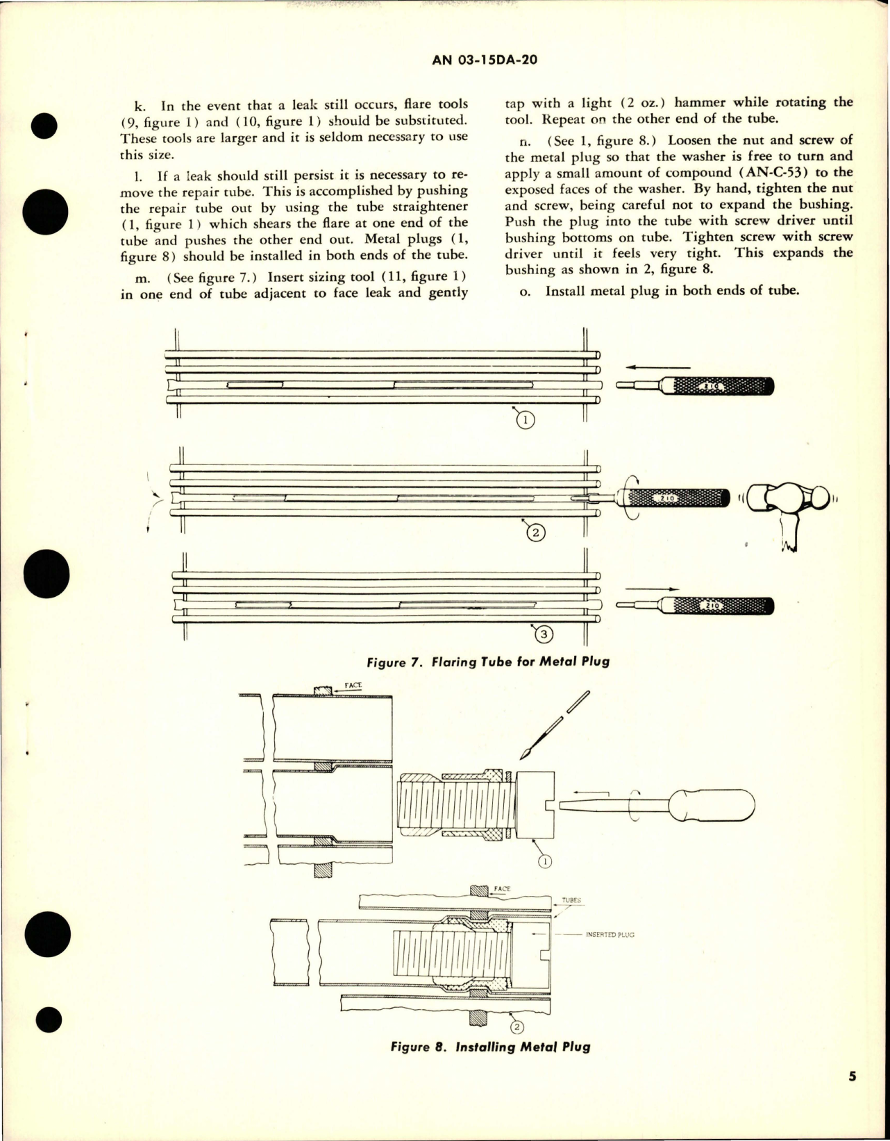 Sample page 5 from AirCorps Library document: Overhaul Instructions with Parts Breakdown for Oil Cooler - Part 52087