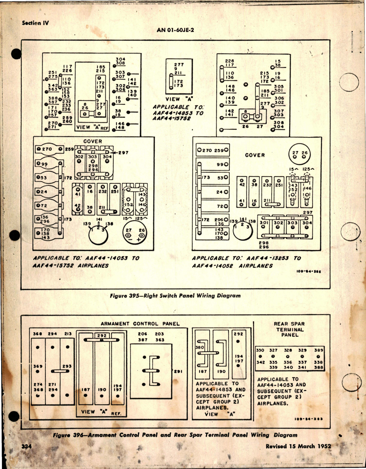Sample page 1 from AirCorps Library document: Erection and Maintenance Instructions for P-51D, P-51K and P-51M - Wiring