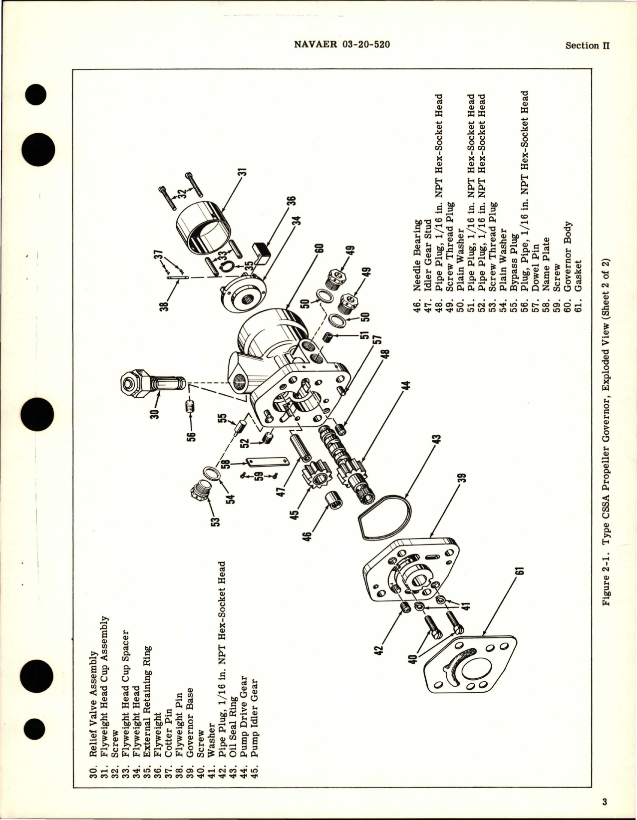 Sample page 7 from AirCorps Library document: Overhaul Instructions for Propeller Governor - Type CSSA - Part 210105-1