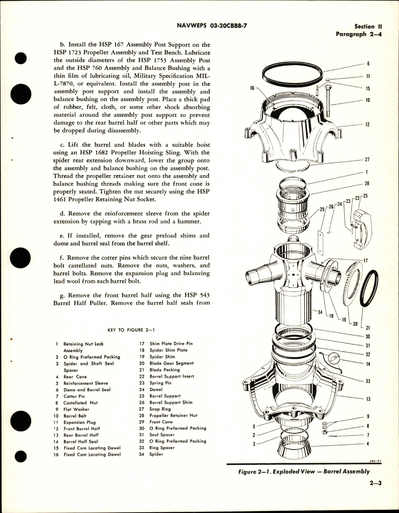 Sample page 9 from AirCorps Library document: Overhaul Instructions for Variable Pitch Aircraft Propeller - Models 43D50-311 and 43D50-321