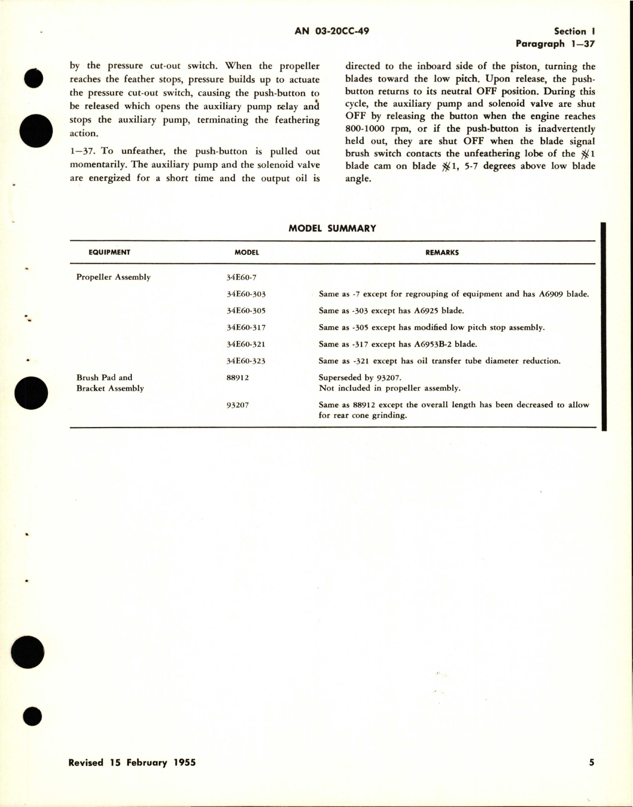 Sample page 7 from AirCorps Library document: Overhaul Instructions for Hydromatic Propellers and Bracket Assemblies