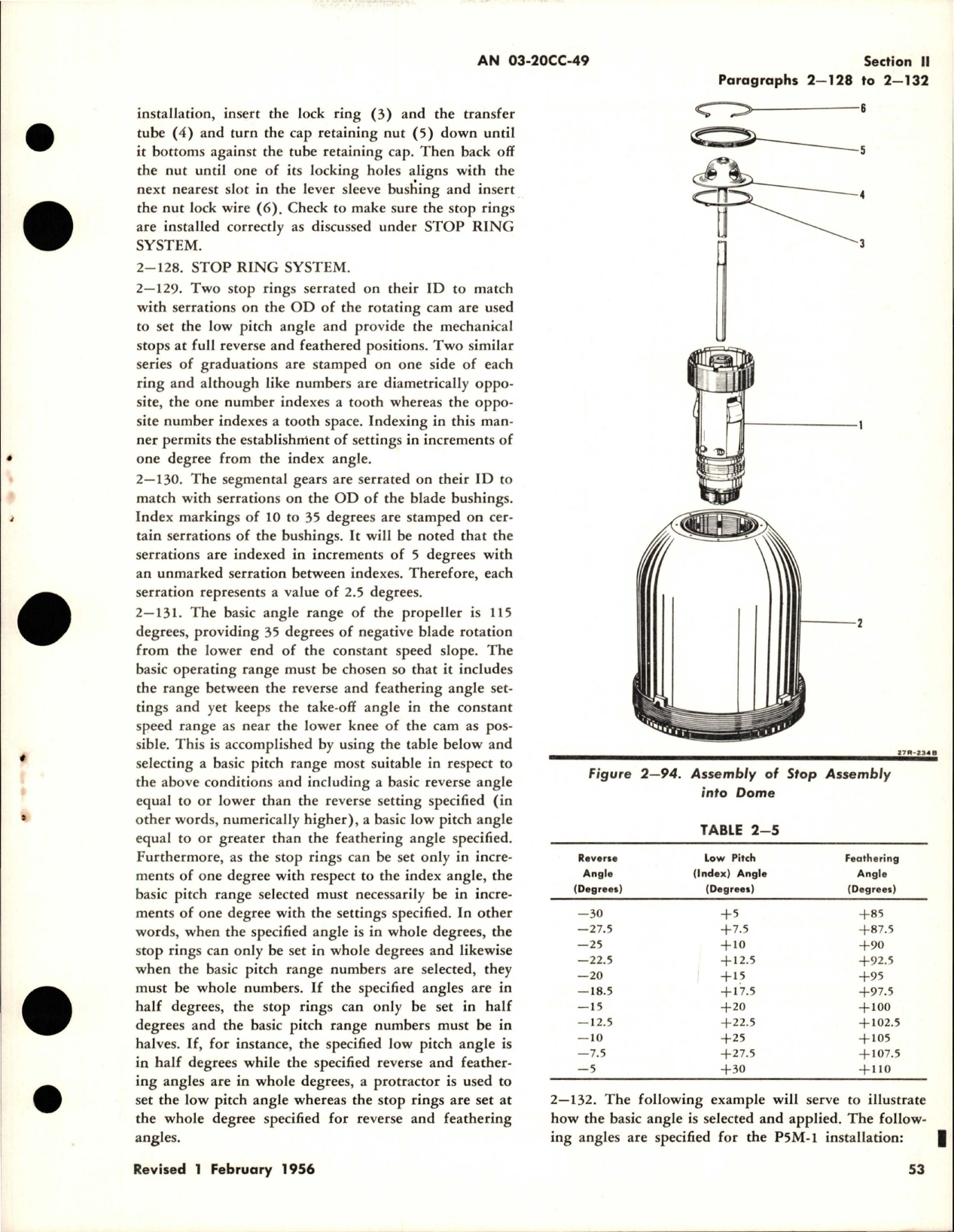 Sample page 5 from AirCorps Library document: Overhaul Instructions for Hydromatic Propellers and Bracket Assemblies