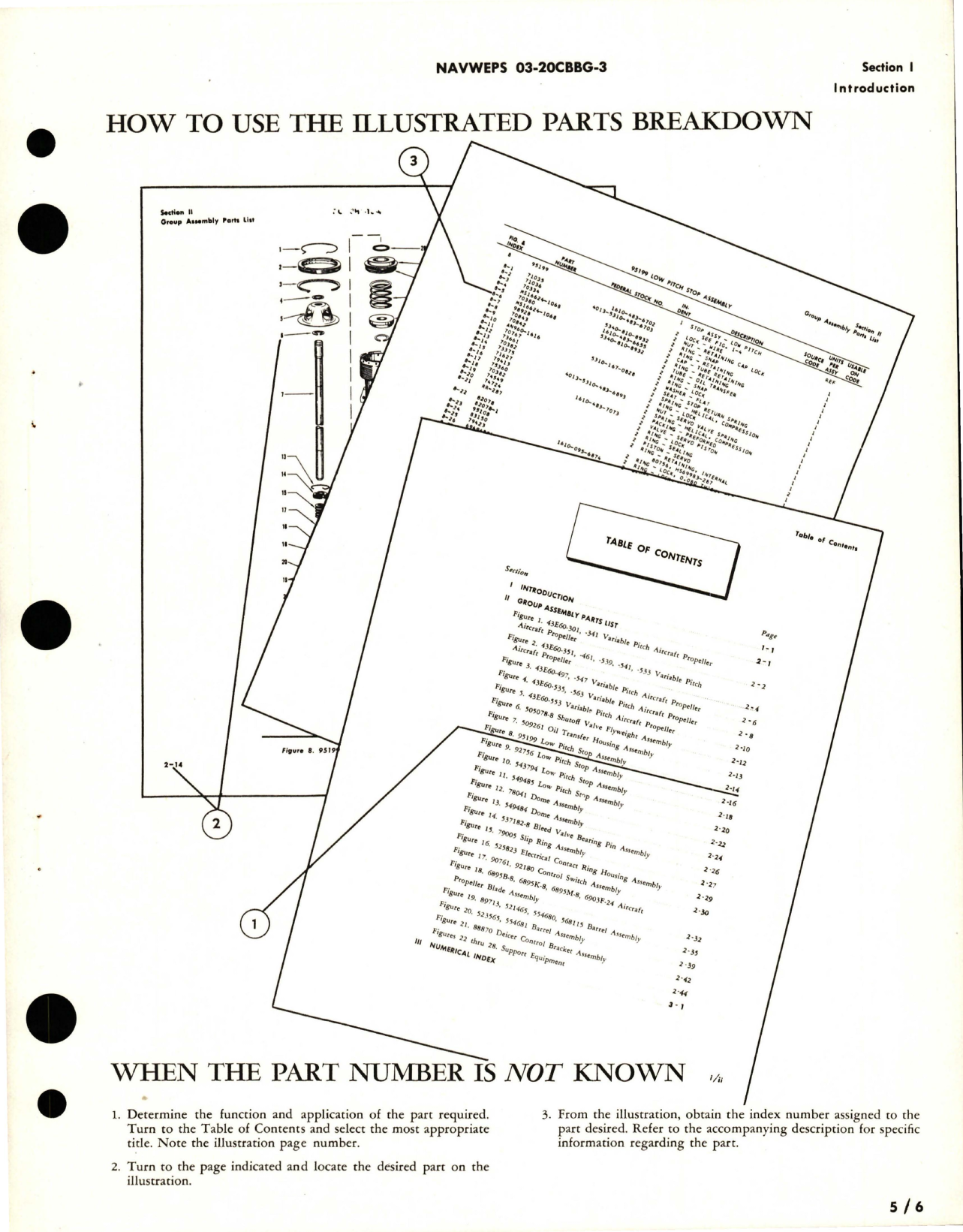 Sample page 9 from AirCorps Library document: Illustrated Parts Breakdown for Variable Pitch Propeller - Models 22D30-305, 22D30-307, and 22D30-317