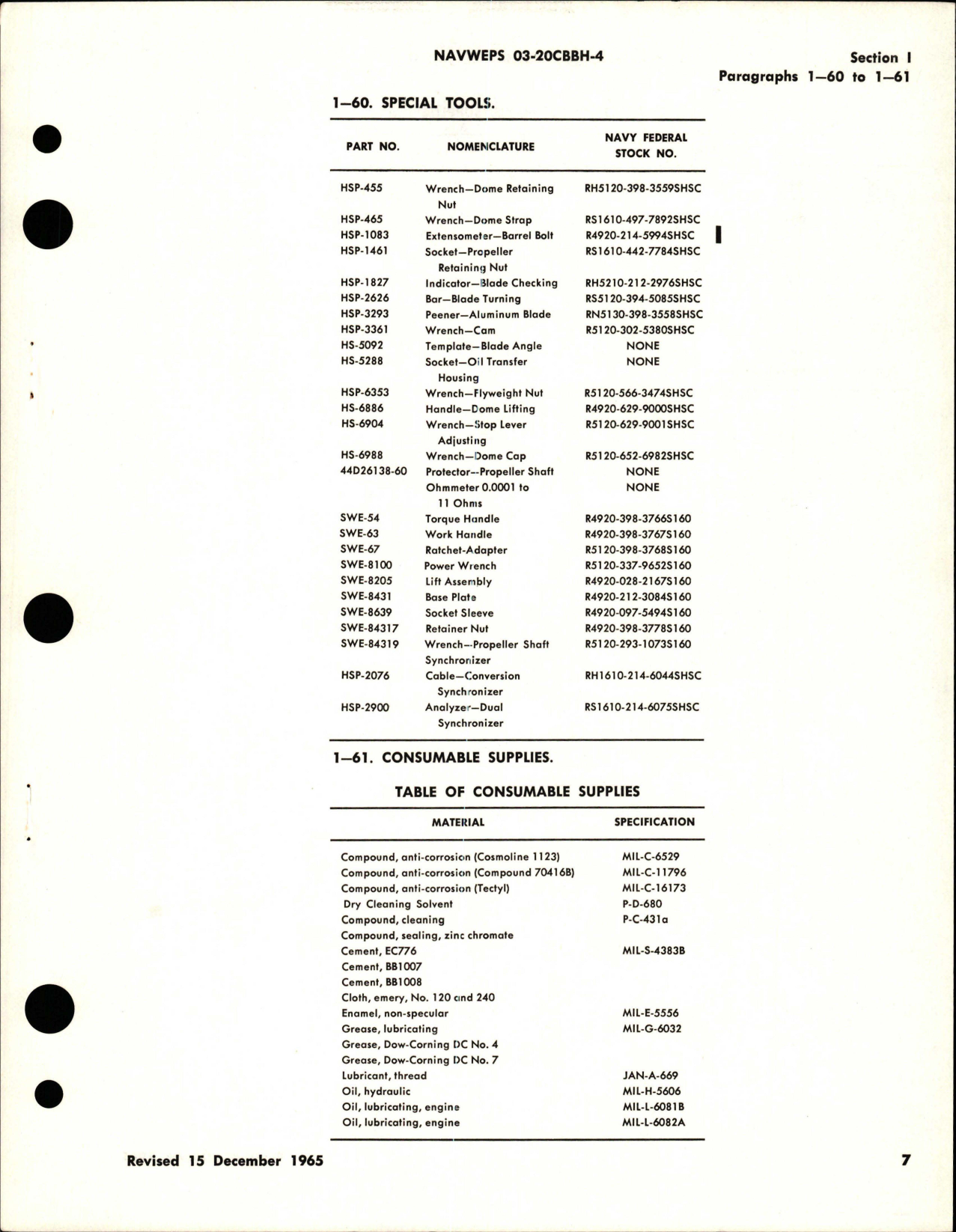 Sample page 5 from AirCorps Library document: Operation and Maintenance Instructions for Variable Pitch Propeller - Models 43H60-383 and 43H60-359