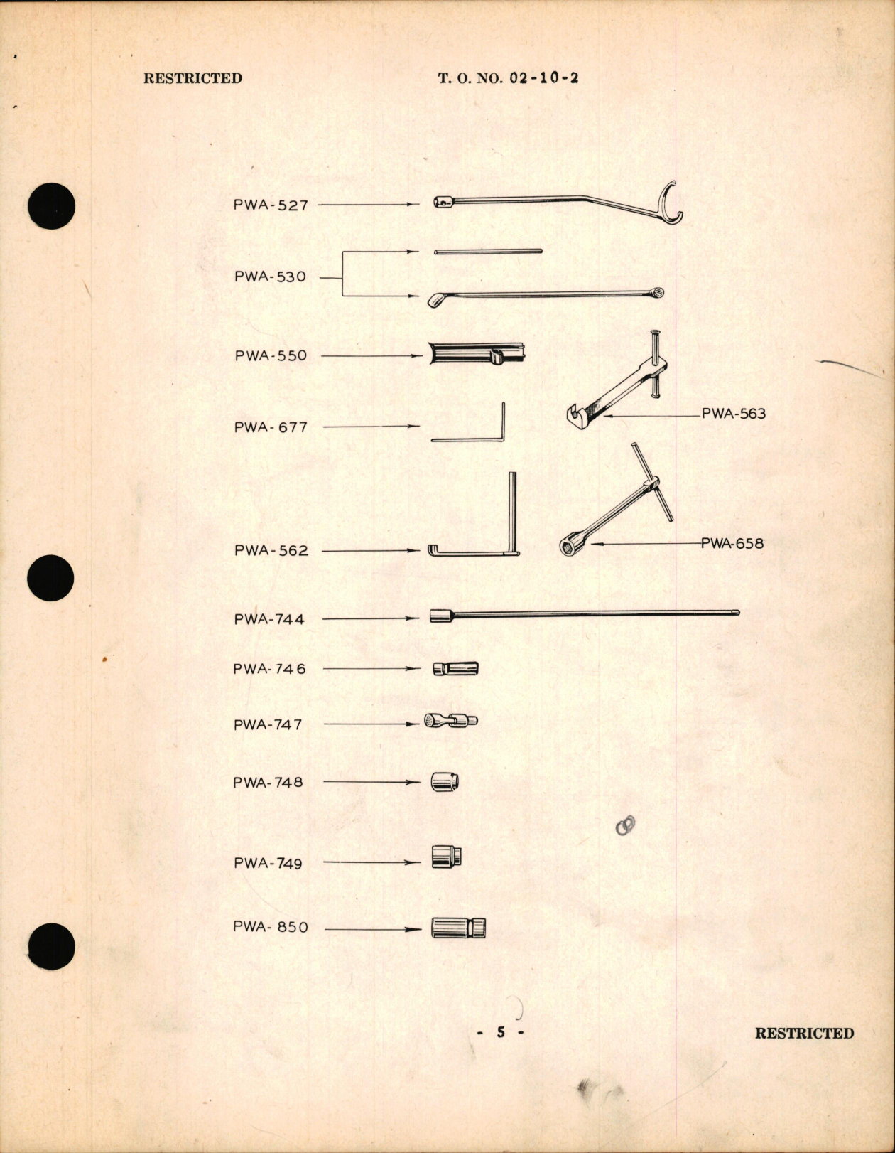 Sample page 7 from AirCorps Library document: Service Tools Catalog for Pratt & Whitney Aircraft Engines