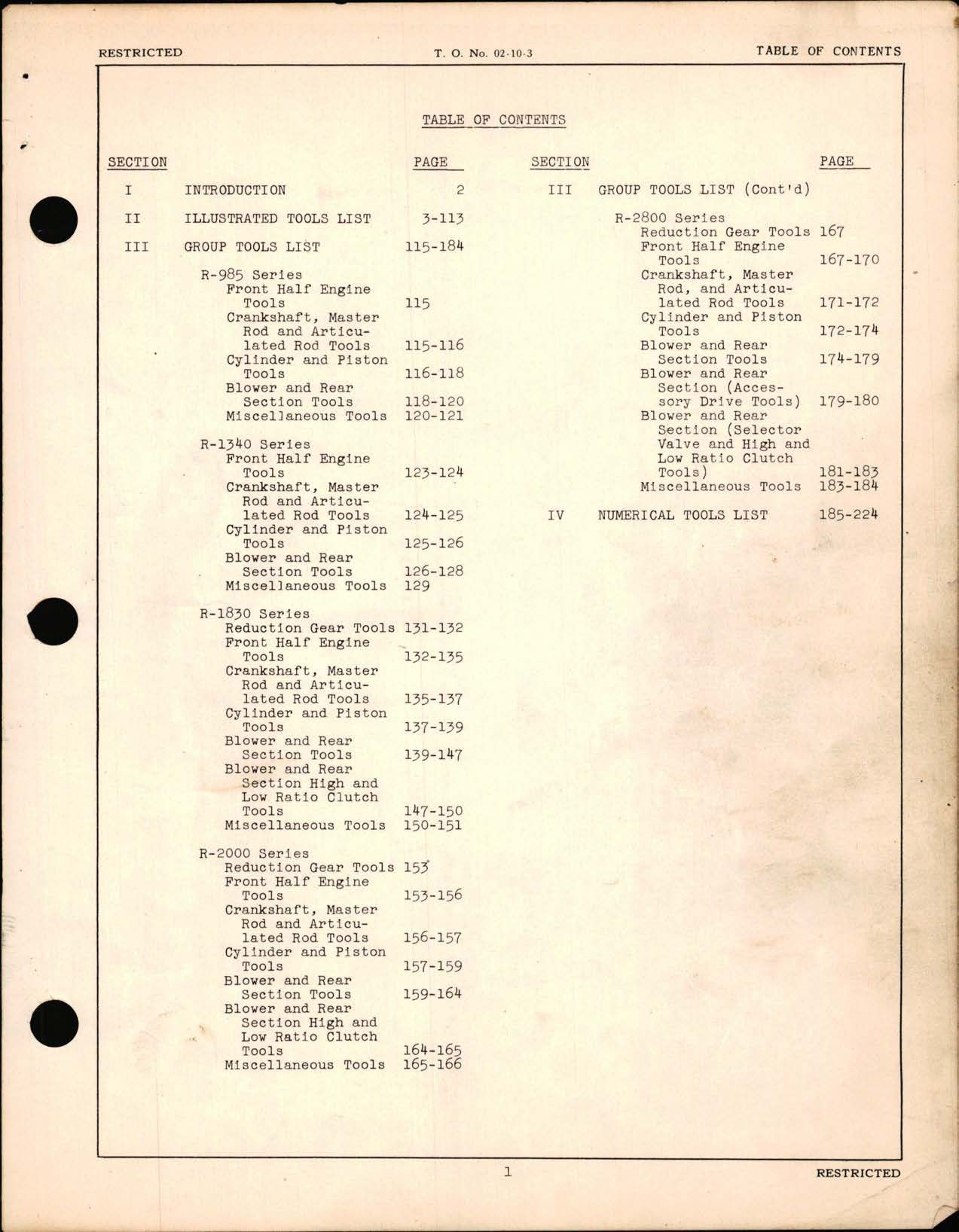 Sample page 5 from AirCorps Library document: Overhaul Tools Catalog for Pratt & Whitney Engines