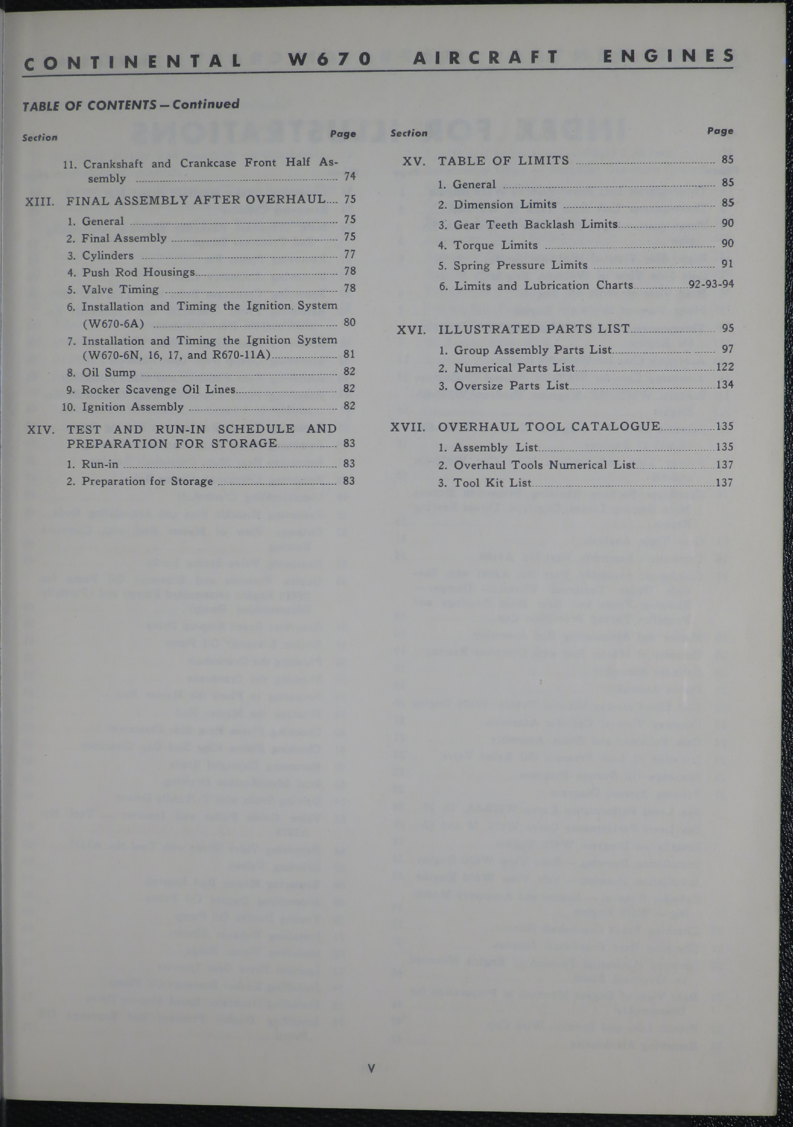 Sample page 7 from AirCorps Library document: Operation and Maintenance Instructions for W670 Series Engines