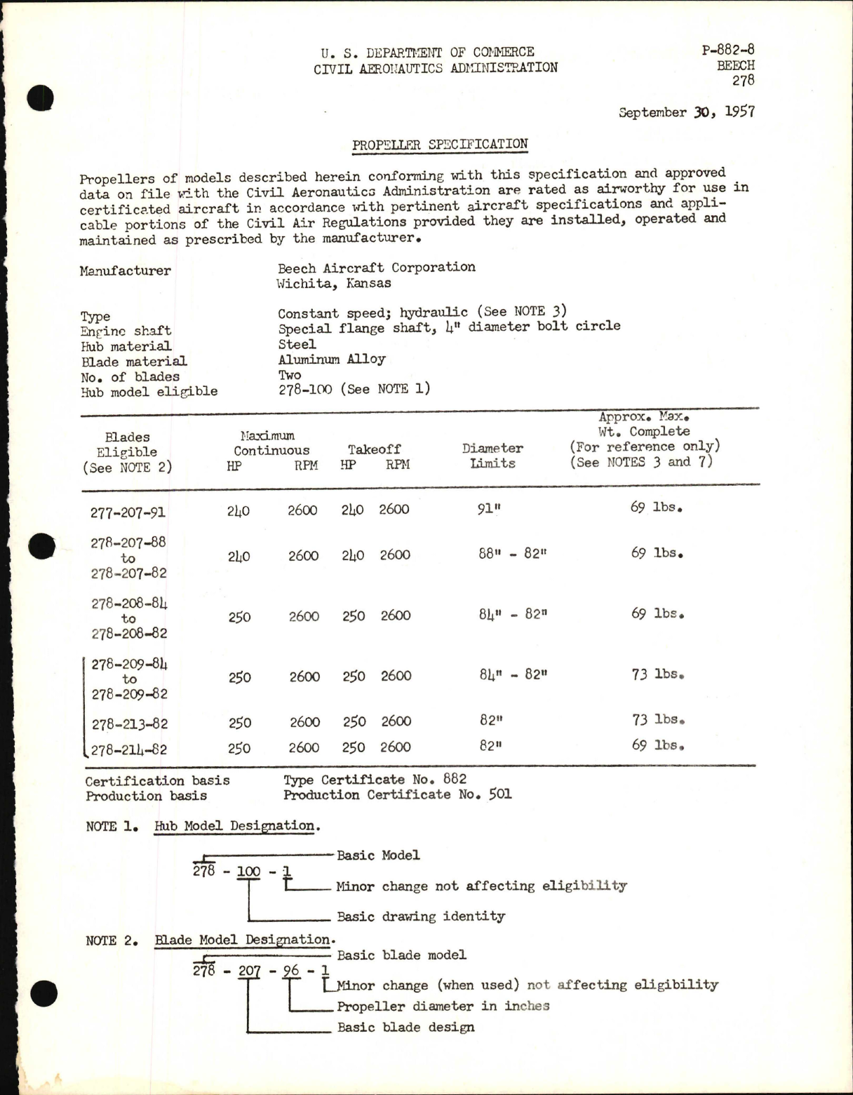 Sample page 1 from AirCorps Library document: 278