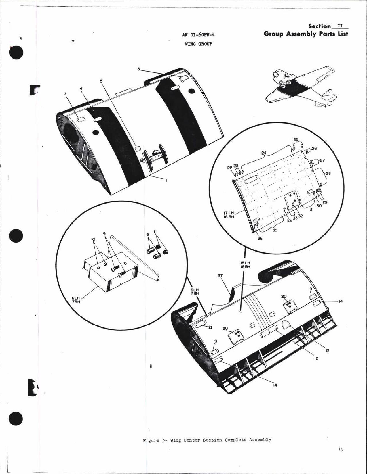 Sample page 1 from AirCorps Library document: Parts Catalog for USAF Series T-6
