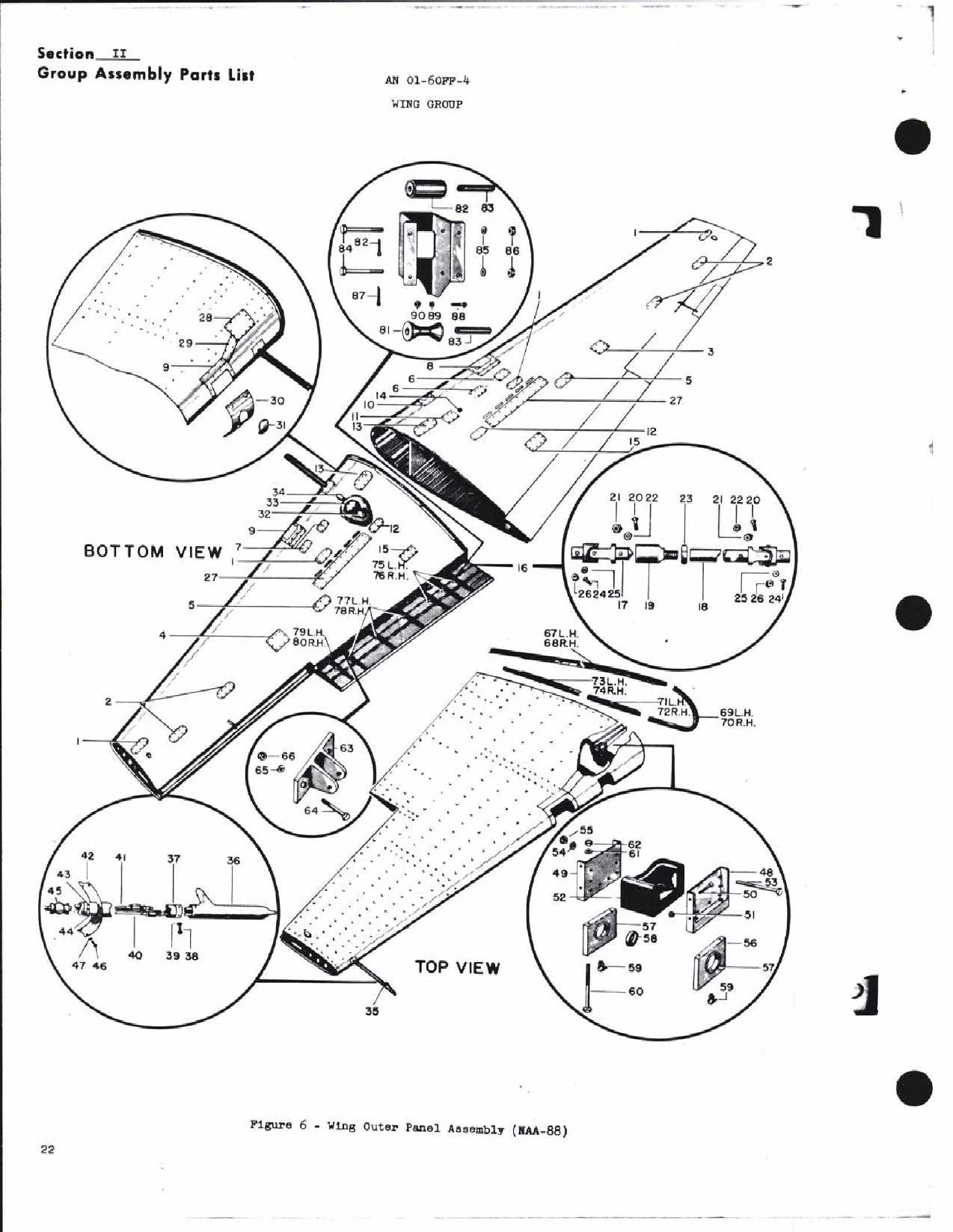 Sample page 8 from AirCorps Library document: Parts Catalog for USAF Series T-6
