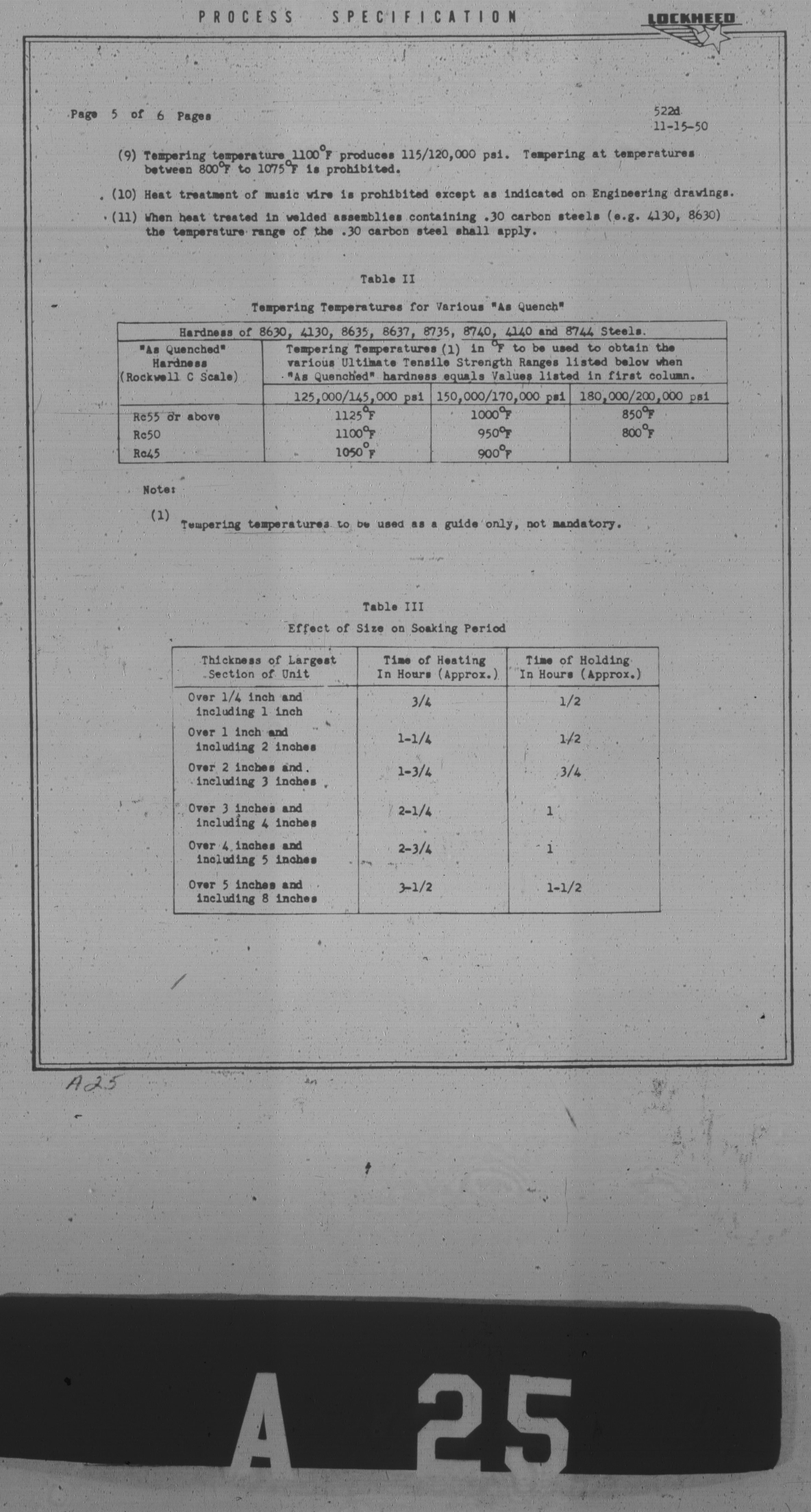 Sample page 5 from AirCorps Library document: Heat Treatment of Steel Parts for Aircraft 