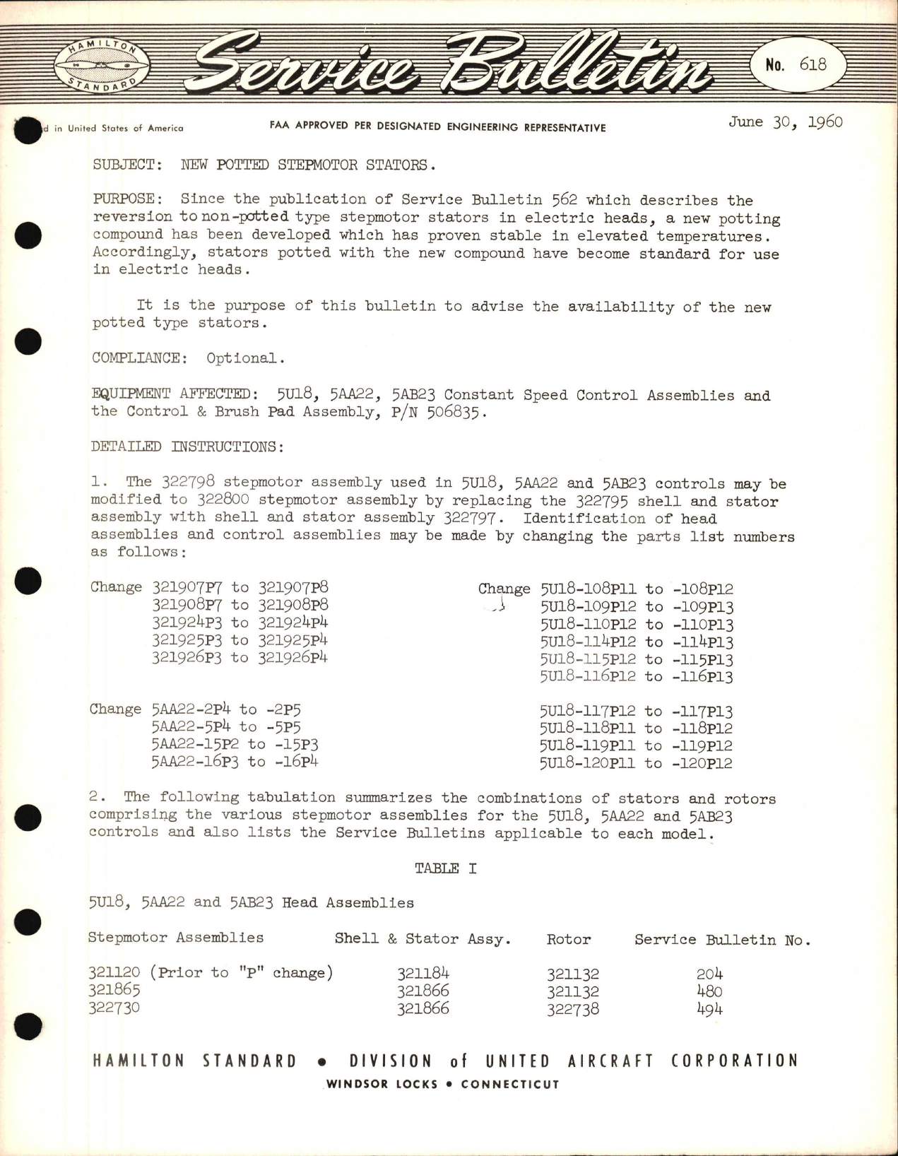 Sample page 1 from AirCorps Library document: New Potted Stepmotor Stators