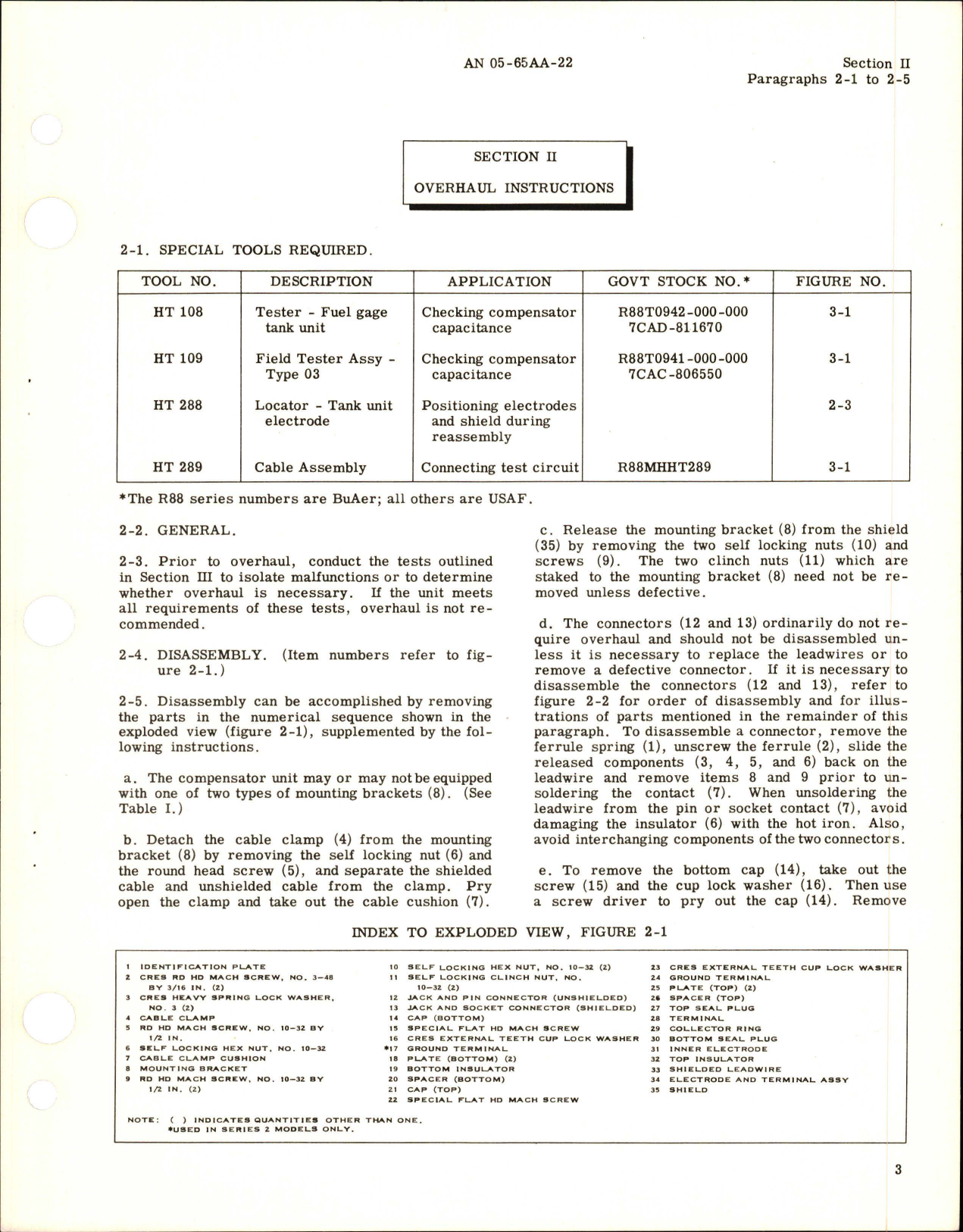 Sample page 7 from AirCorps Library document: Overhaul Instructions for Compensator - JG7031A 