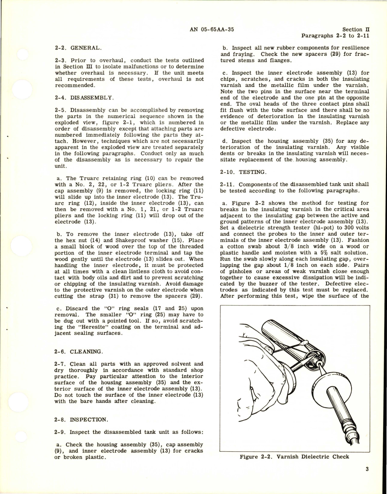 Sample page 7 from AirCorps Library document: Overhaul Instructions for Capacitor Fuel and Oil Quantity Gage Tank Units - Types JG7046A and JG7047A 