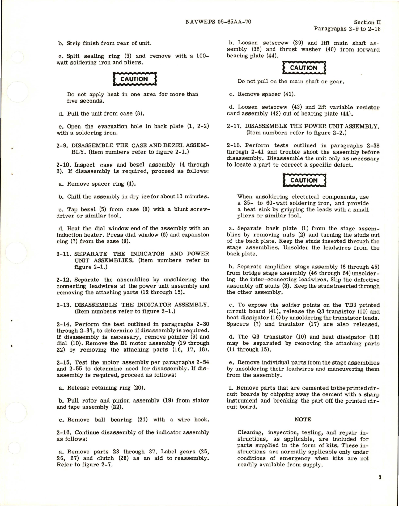 Sample page 7 from AirCorps Library document: Overhaul Instructions for Fuel Quantity Indicator - JG412A1 