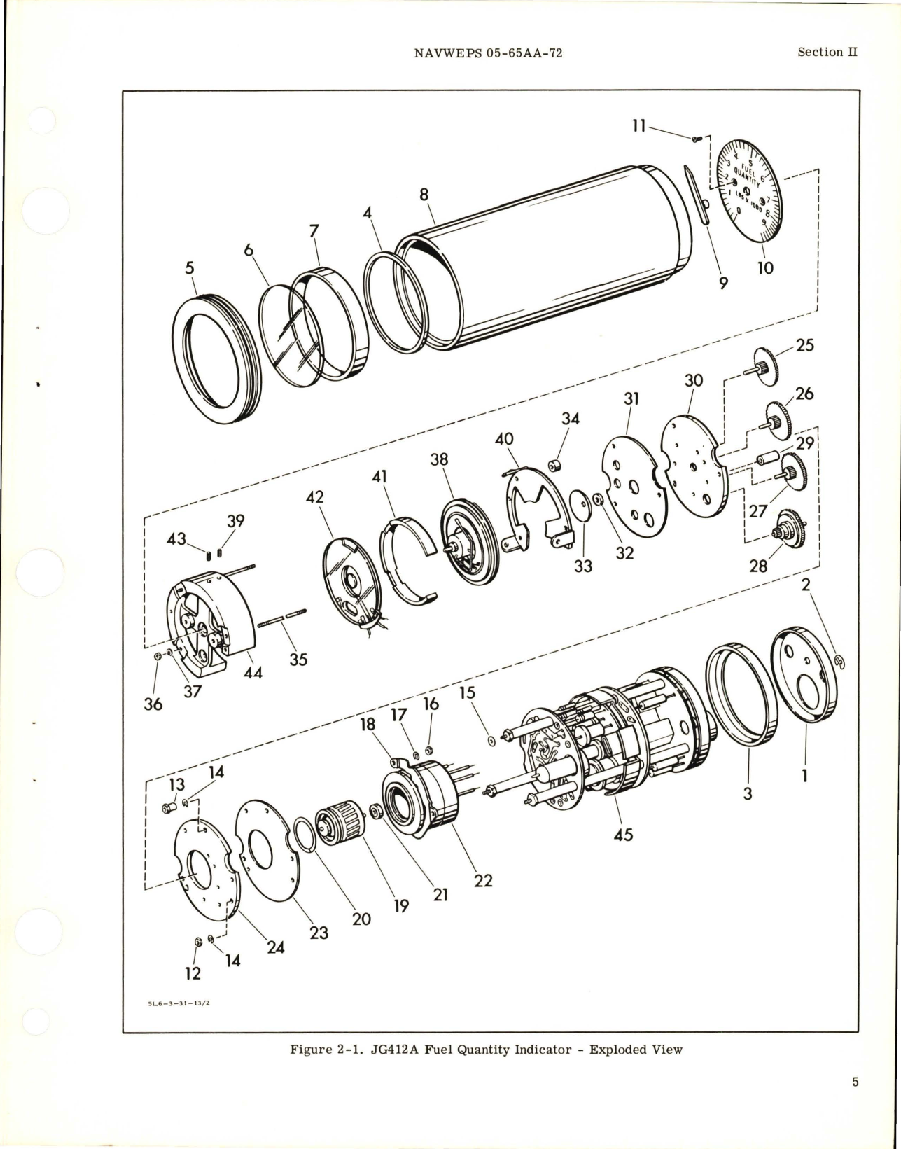 Sample page 9 from AirCorps Library document: Overhaul Instructions for Fuel Quantity Indicator - Models JG412A2, JG412A3, and JG412A4 