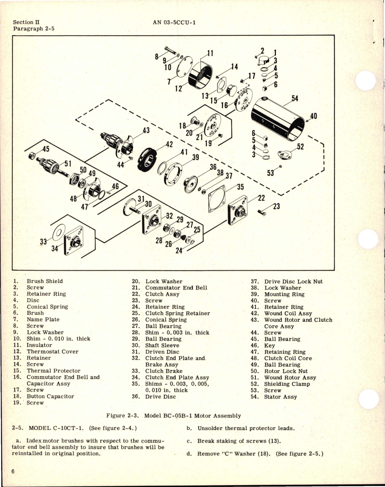 Sample page 8 from AirCorps Library document: Overhaul Instructions for Fractional Horsepower Motors 