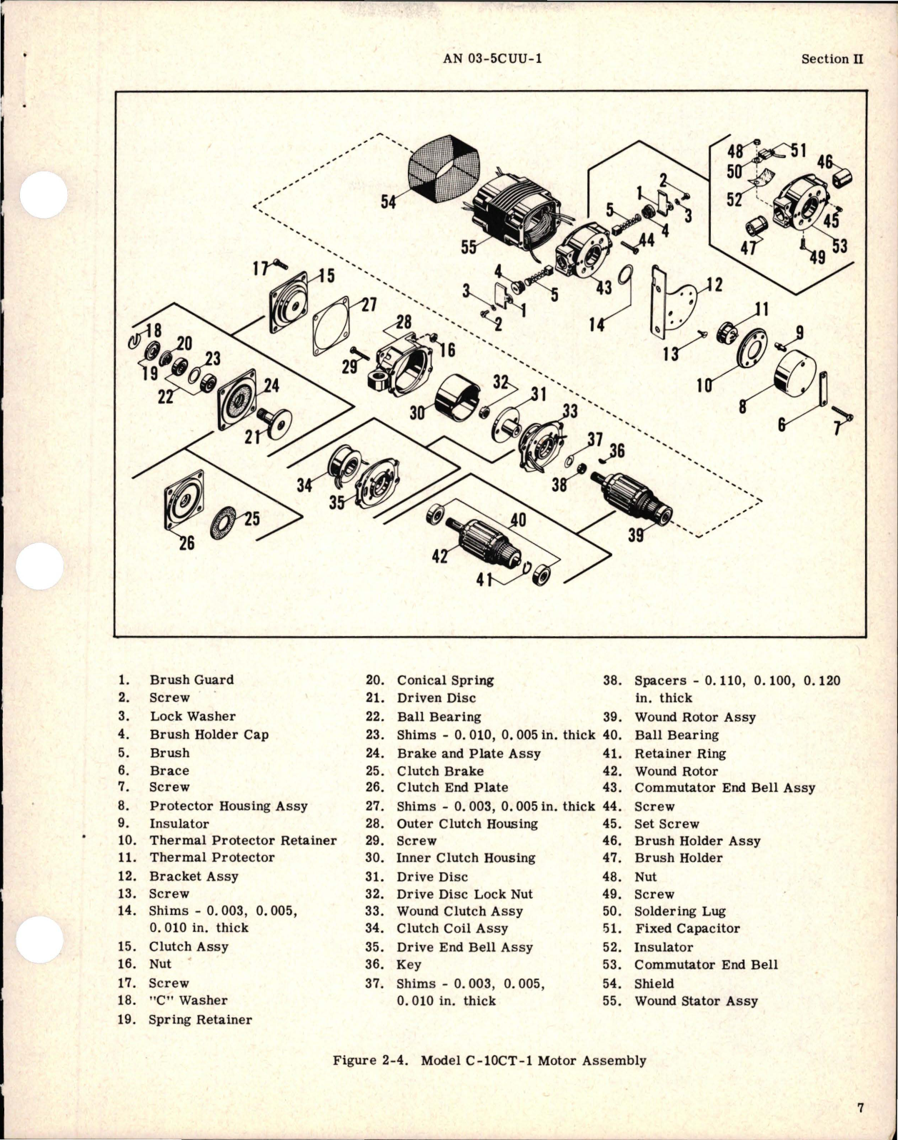 Sample page 9 from AirCorps Library document: Overhaul Instructions for Fractional Horsepower Motors 