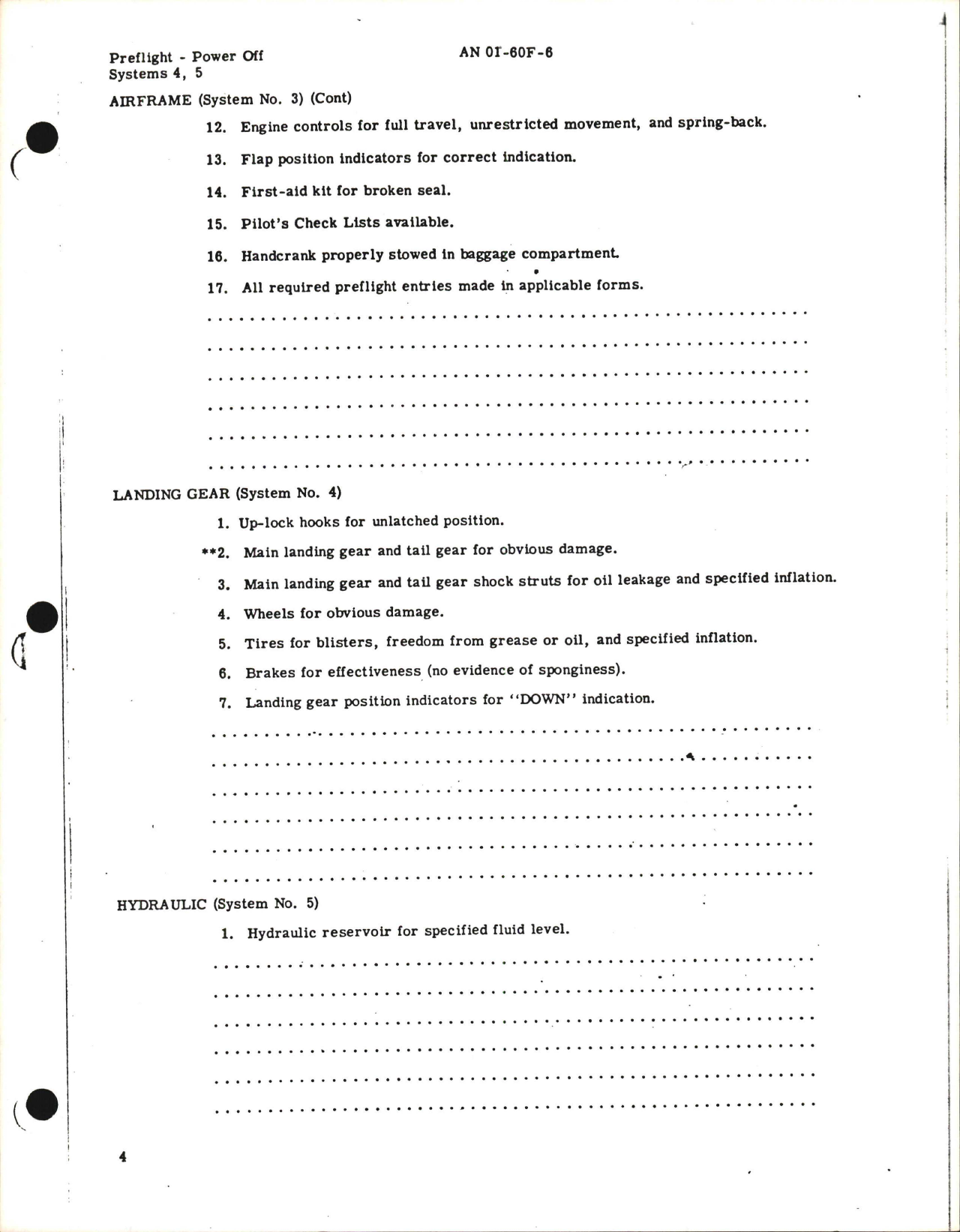 Sample page 5 from AirCorps Library document: Inspection Requirements for T-6