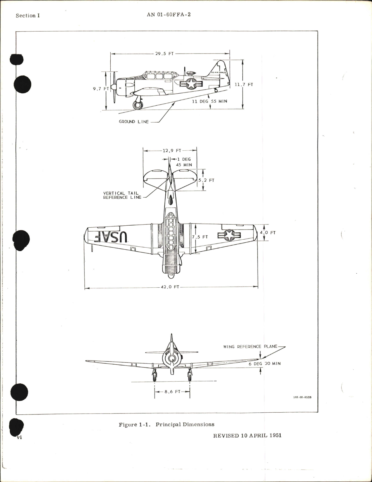 Sample page 7 from AirCorps Library document: Erection and Maintenance Inst for T-6G and LT-6G