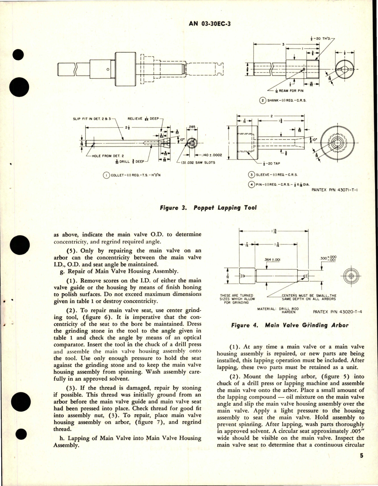 Sample page 5 from AirCorps Library document: Overhaul Instructions with Parts for Hydraulic Pressure Relief Valve - HPLV-A0