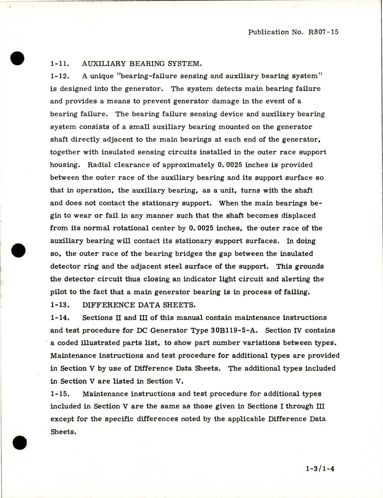 Sample page 9 from AirCorps Library document: Maintenance Instructions with Illustrated Parts List for DC Generator - Type 30B119-5-A and 30B119-9-A