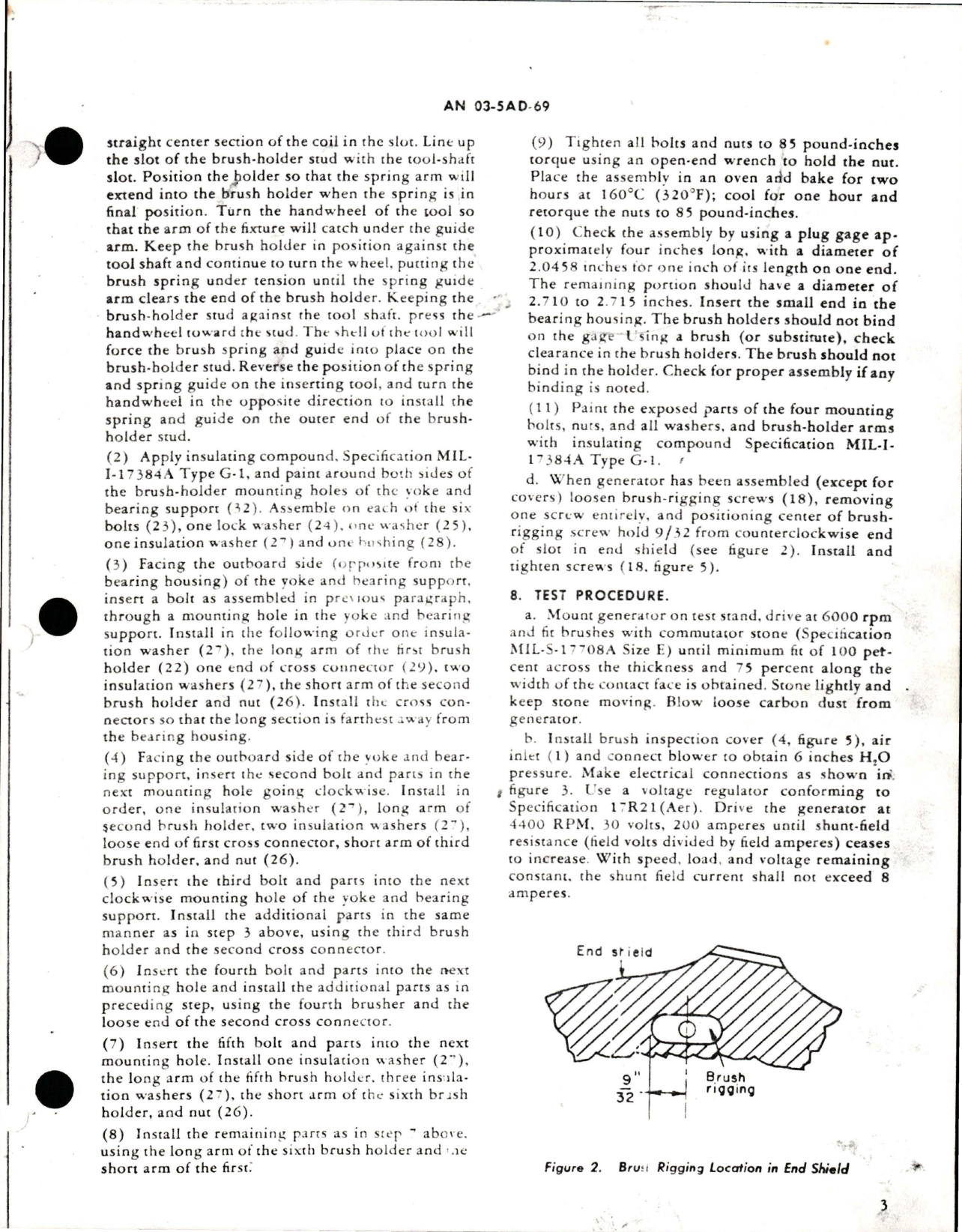 Sample page 5 from AirCorps Library document: Overhaul Instructions with Parts Breakdown for Direct Current Aircraft Generator