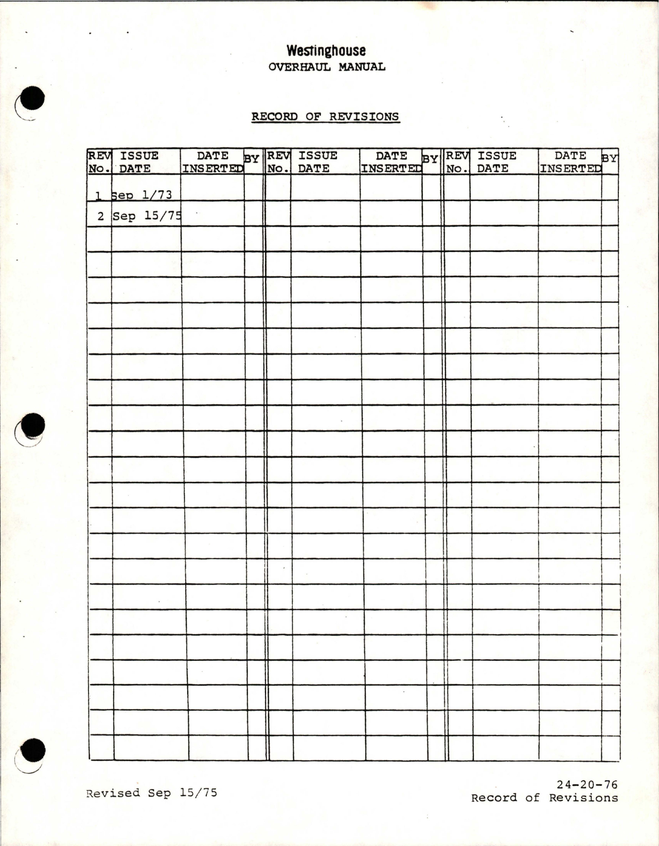 Sample page 5 from AirCorps Library document: Overhaul Manual for AC Generator - Parts 976J497-1 and 976J597-1 - Types 8QL30W and 8QL30X