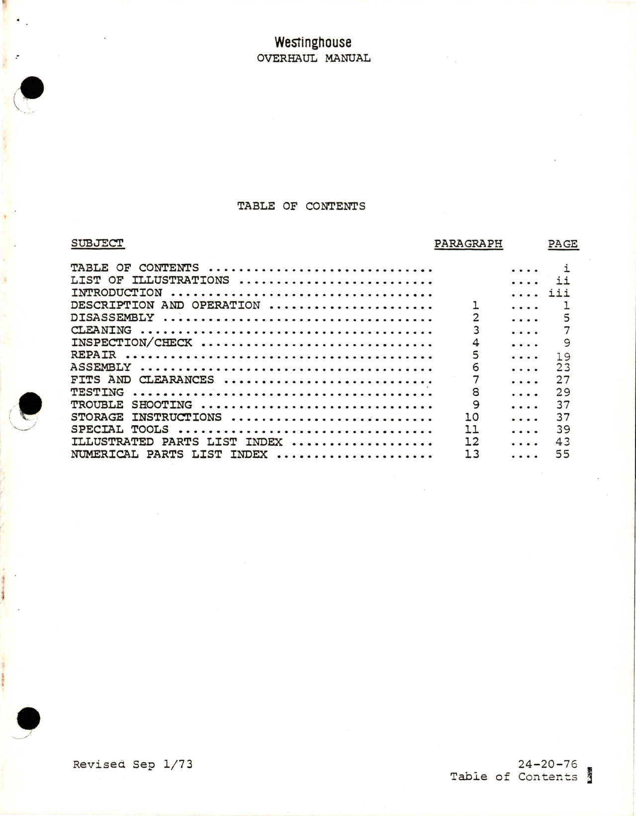 Sample page 9 from AirCorps Library document: Overhaul Manual for AC Generator - Parts 976J497-1 and 976J597-1 - Types 8QL30W and 8QL30X