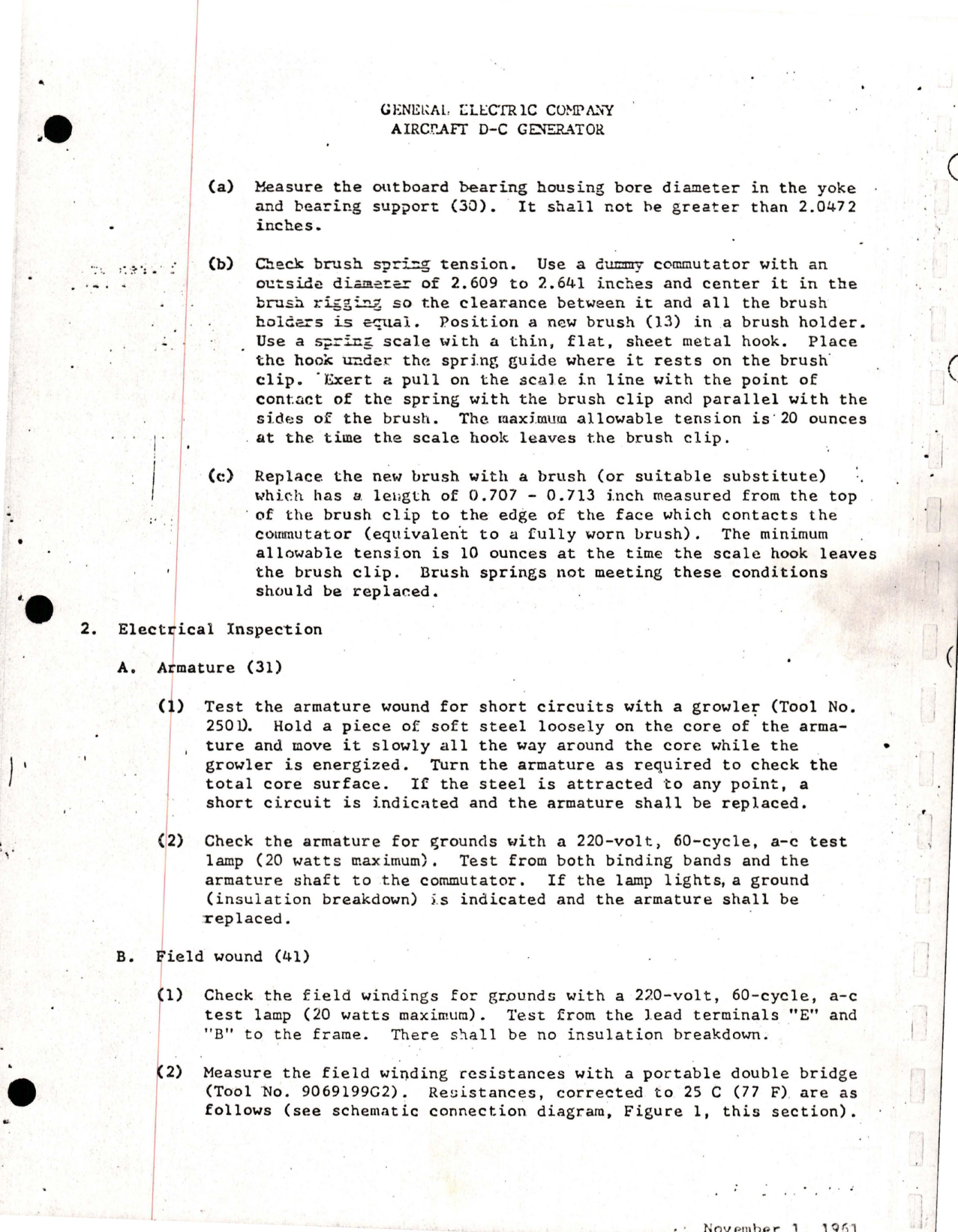 Sample page 9 from AirCorps Library document: Overhaul Instructions with Parts Breakdown for Aircraft DC Generator - Model 2CM63C8