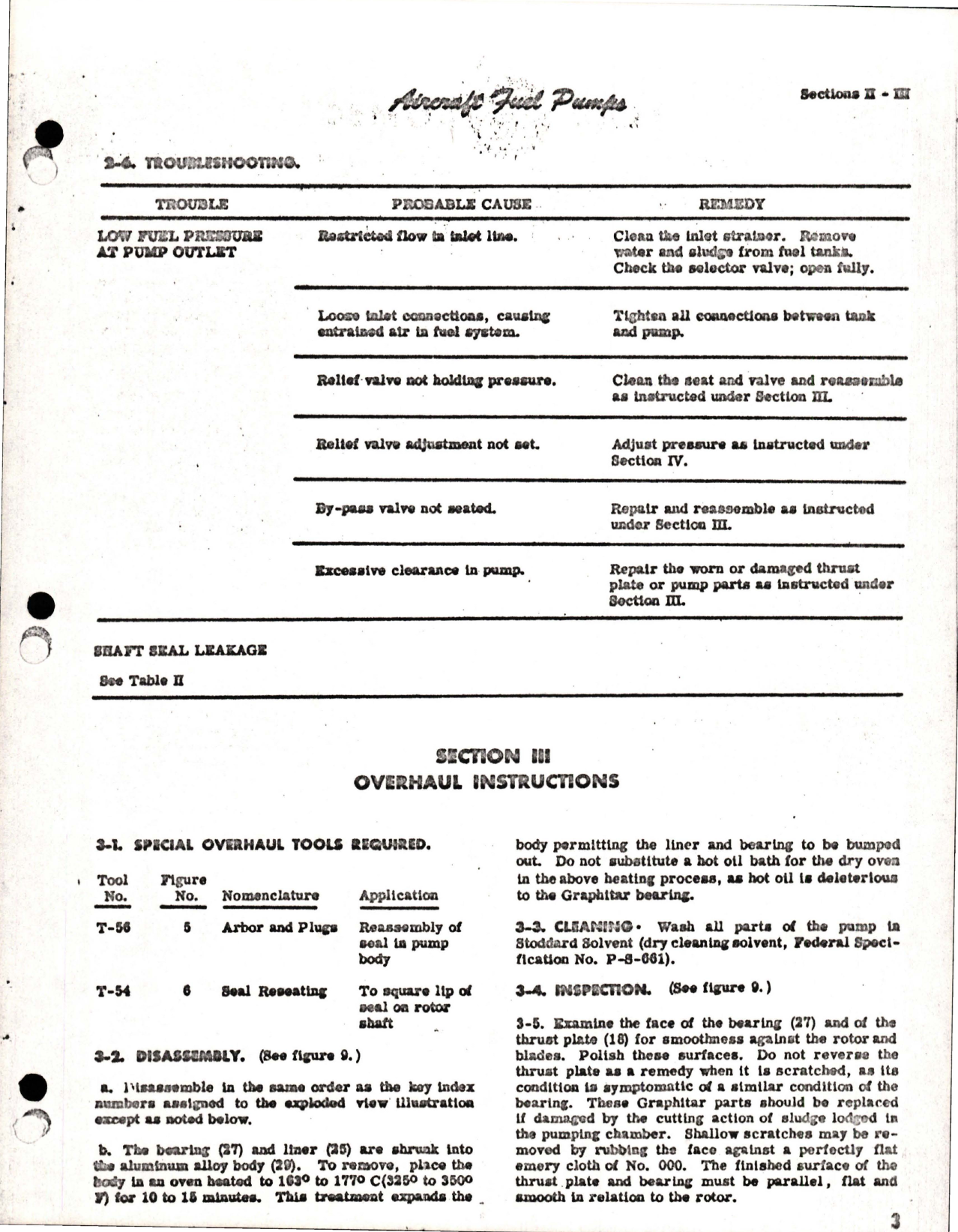 Sample page 5 from AirCorps Library document: Service and Overhaul Instructions with Parts Catalog for Aircraft Engine Fuel Pumps - Series RD-7420