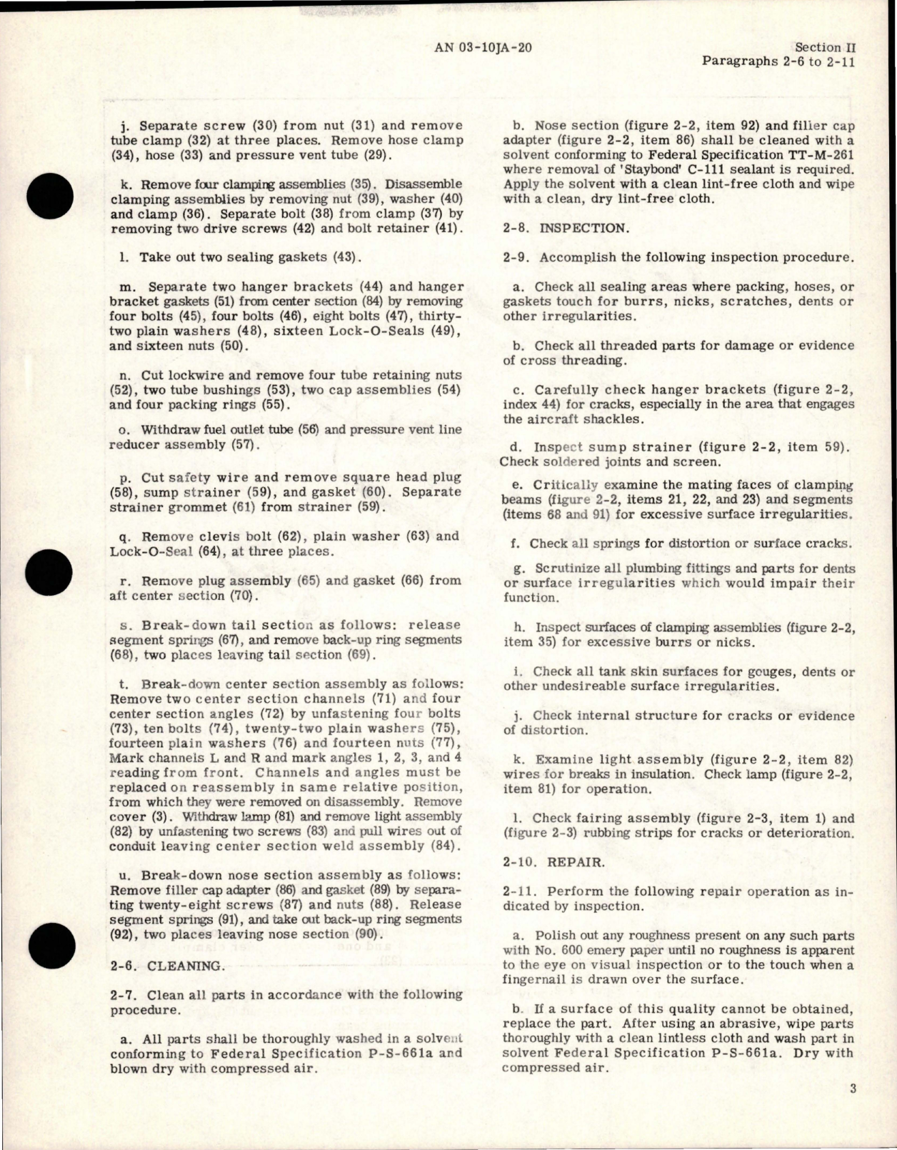 Sample page 5 from AirCorps Library document: Overhaul Instructions for External Jettison Fuel Tank - 255 Gal Capacity - Part ST2-165+90-4800-A