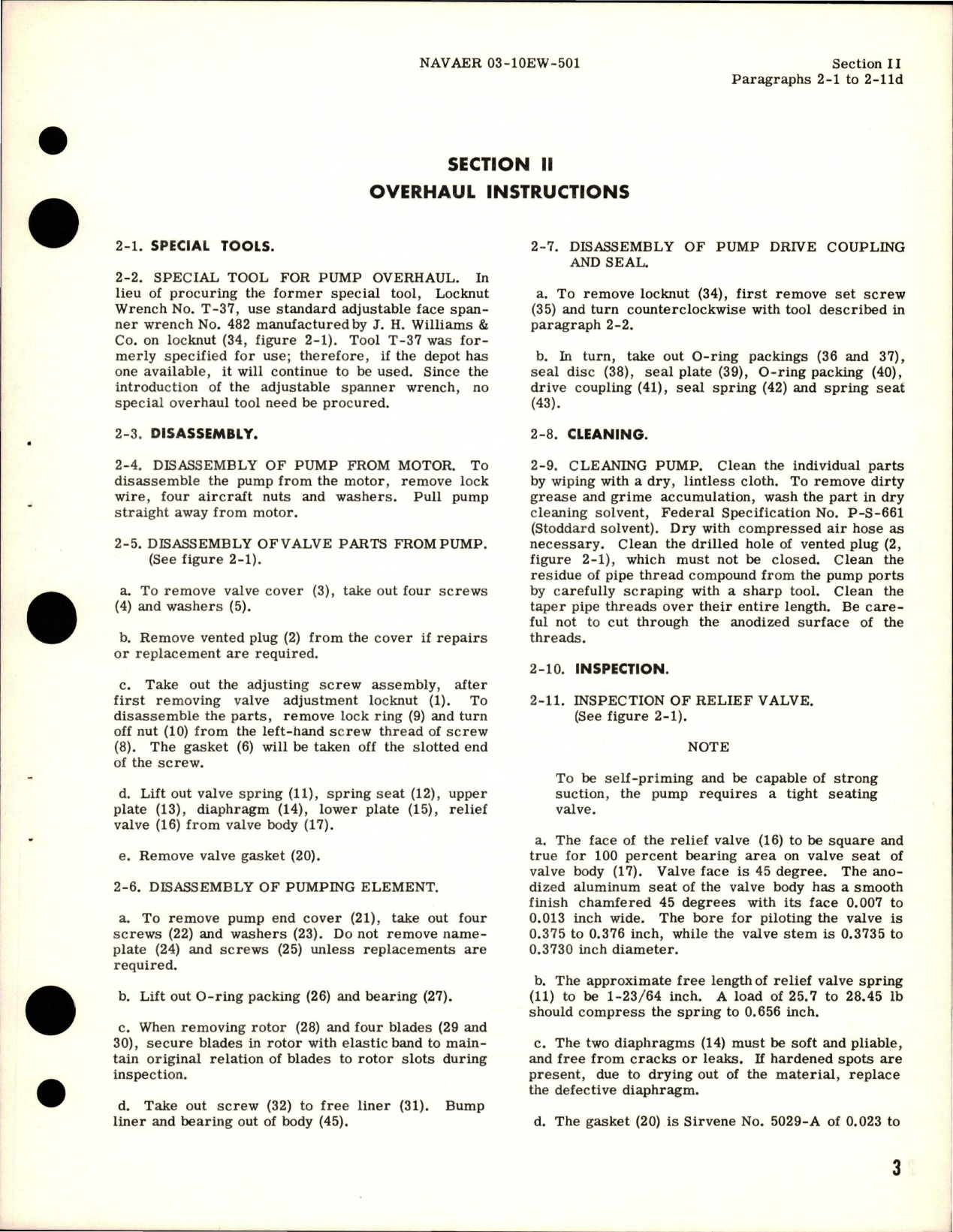 Sample page 7 from AirCorps Library document: Overhaul Instructions for Electric Motor Driven Fuel Transfer Pump - Models RG-7900-2A, RG-7900-2B 