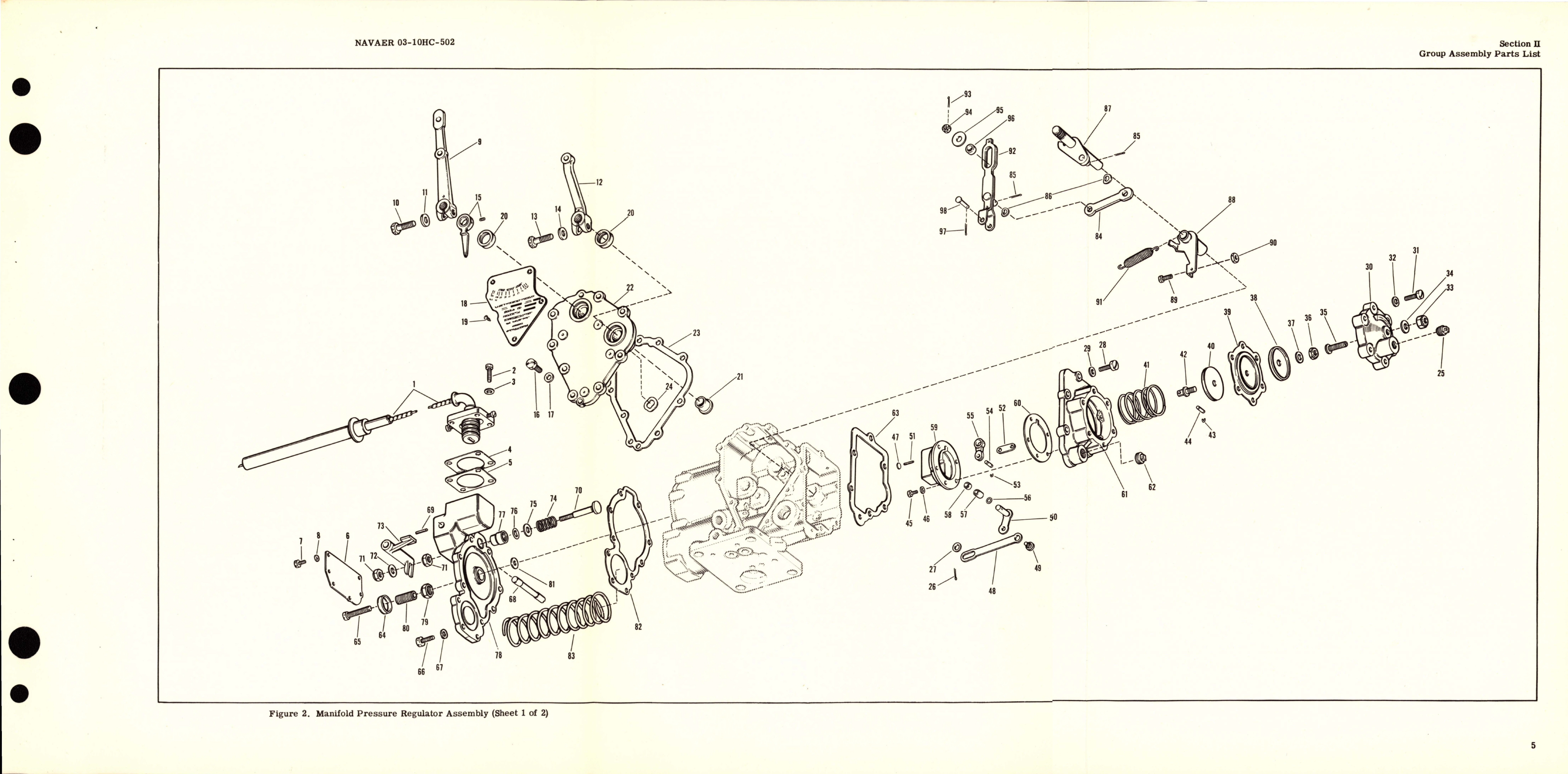 Sample page 7 from AirCorps Library document: Illustrated Parts Breakdown for Manifold Pressure Regulator Assembly - Part 7008780