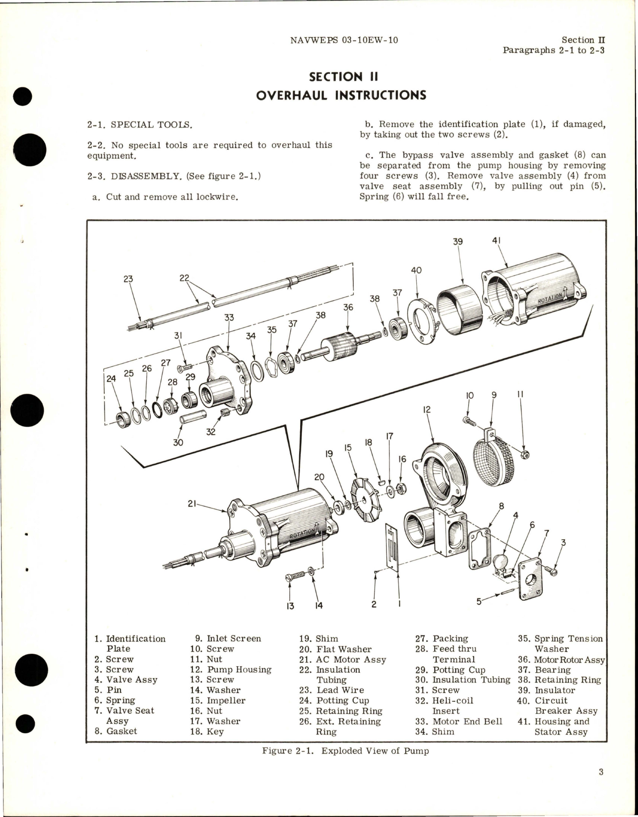 Sample page 7 from AirCorps Library document: Overhaul Instructions for Submerged Fuel Booster Centrifugal Pump - Part RG12210