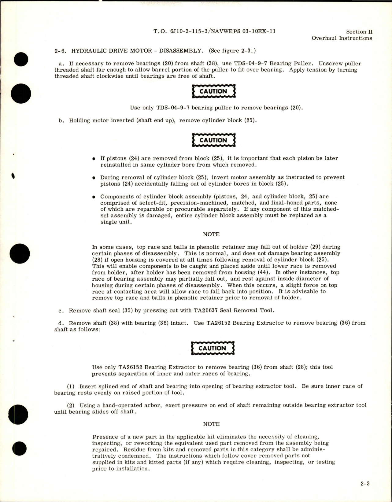 Sample page 9 from AirCorps Library document: Overhaul for Fuel Transfer Pump Assembly