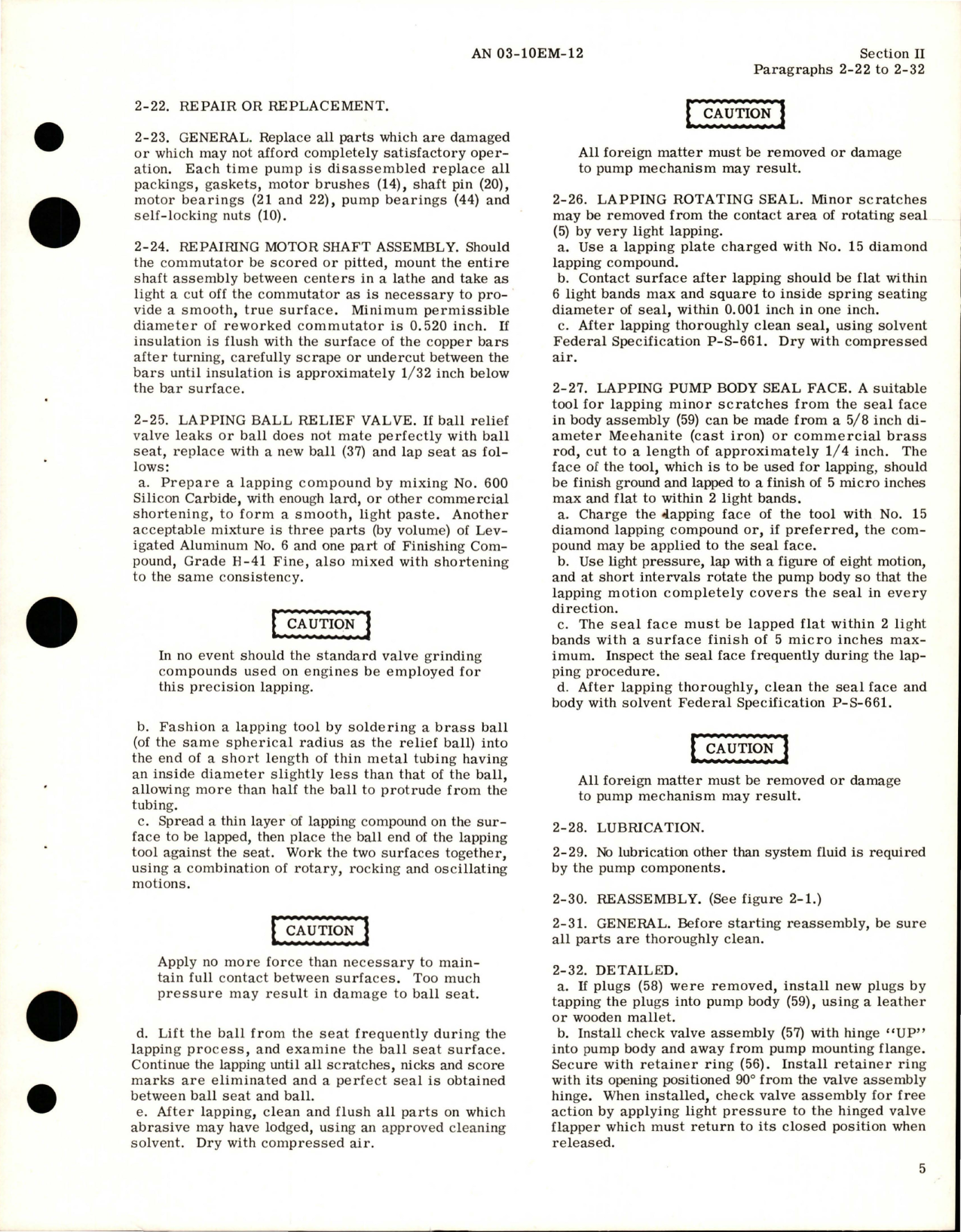 Sample page 9 from AirCorps Library document: Overhaul Instructions for Submerged Fuel Boost Pump