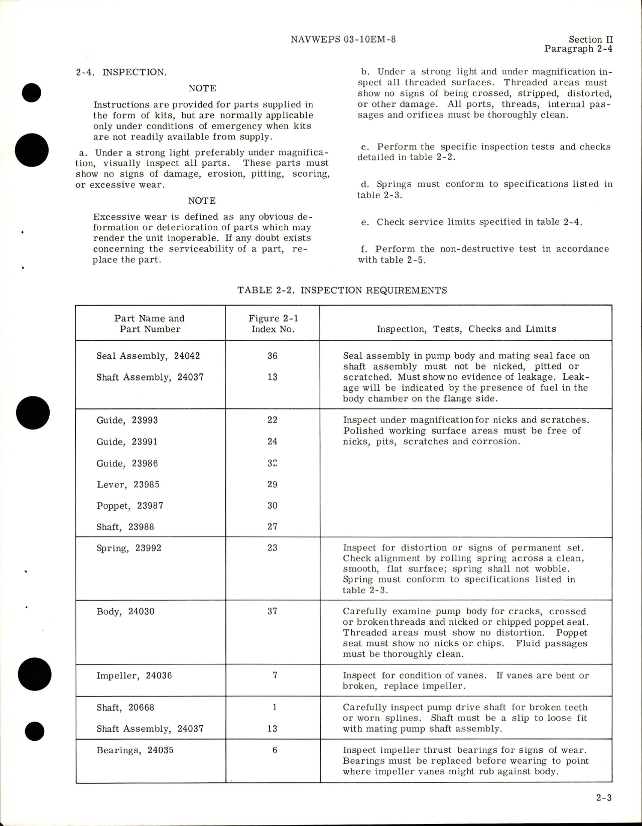 Sample page 7 from AirCorps Library document: Overhaul Instructions for Engine Driven Fuel Boost Pump - Part 23900 and 50138