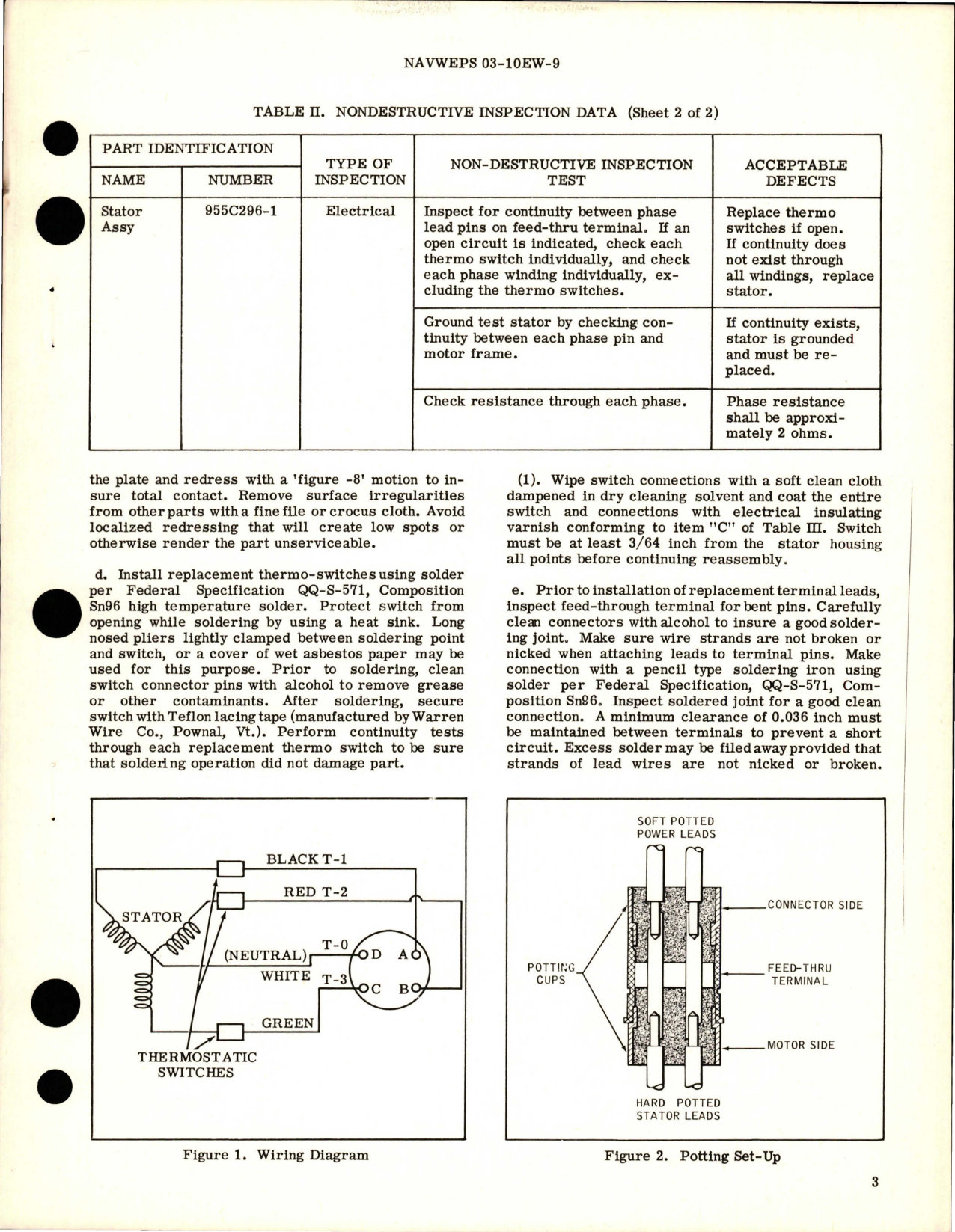 Sample page 5 from AirCorps Library document: Overhaul Instructions with Parts for Centrifugal Fuel Booster Pump - Model RR11640C