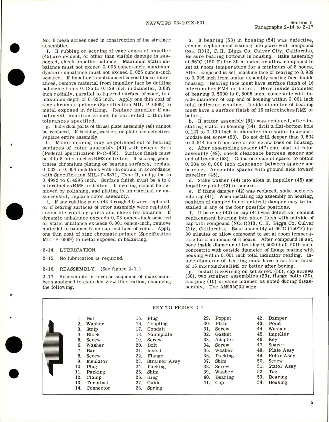 Sample page 7 from AirCorps Library document: Overhaul Instructions for Fuel Booster Pump