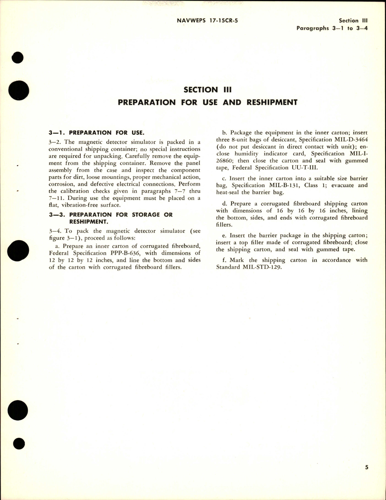 Sample page 9 from AirCorps Library document: Operation and Service Instructions with Illustrated Parts Breakdown for Magnetic Detector Simulator - Part KT319809-2