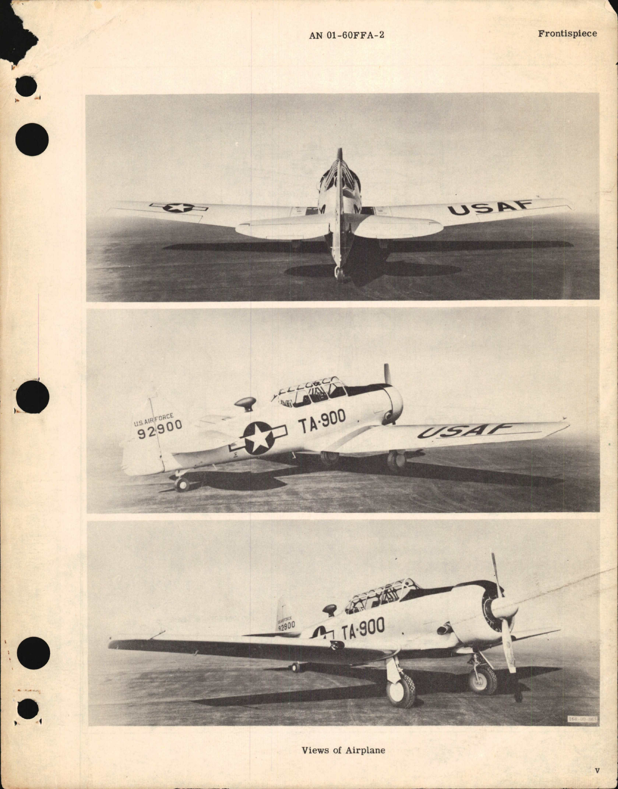 Sample page 5 from AirCorps Library document: Maintenance Instructions for T-6G and LT-6G