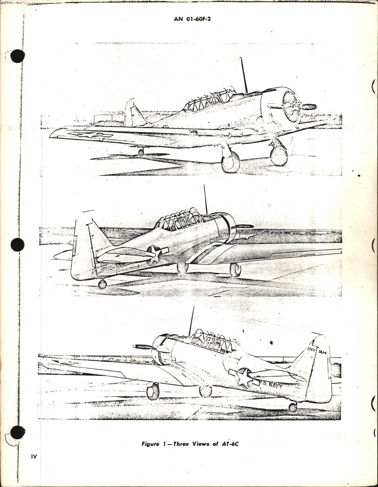 Sample page 6 from AirCorps Library document: Erection & Maintenance Instructions for T-6C, T-6D, SNJ-3, SNJ-4, SNJ-5, and SNJ-6