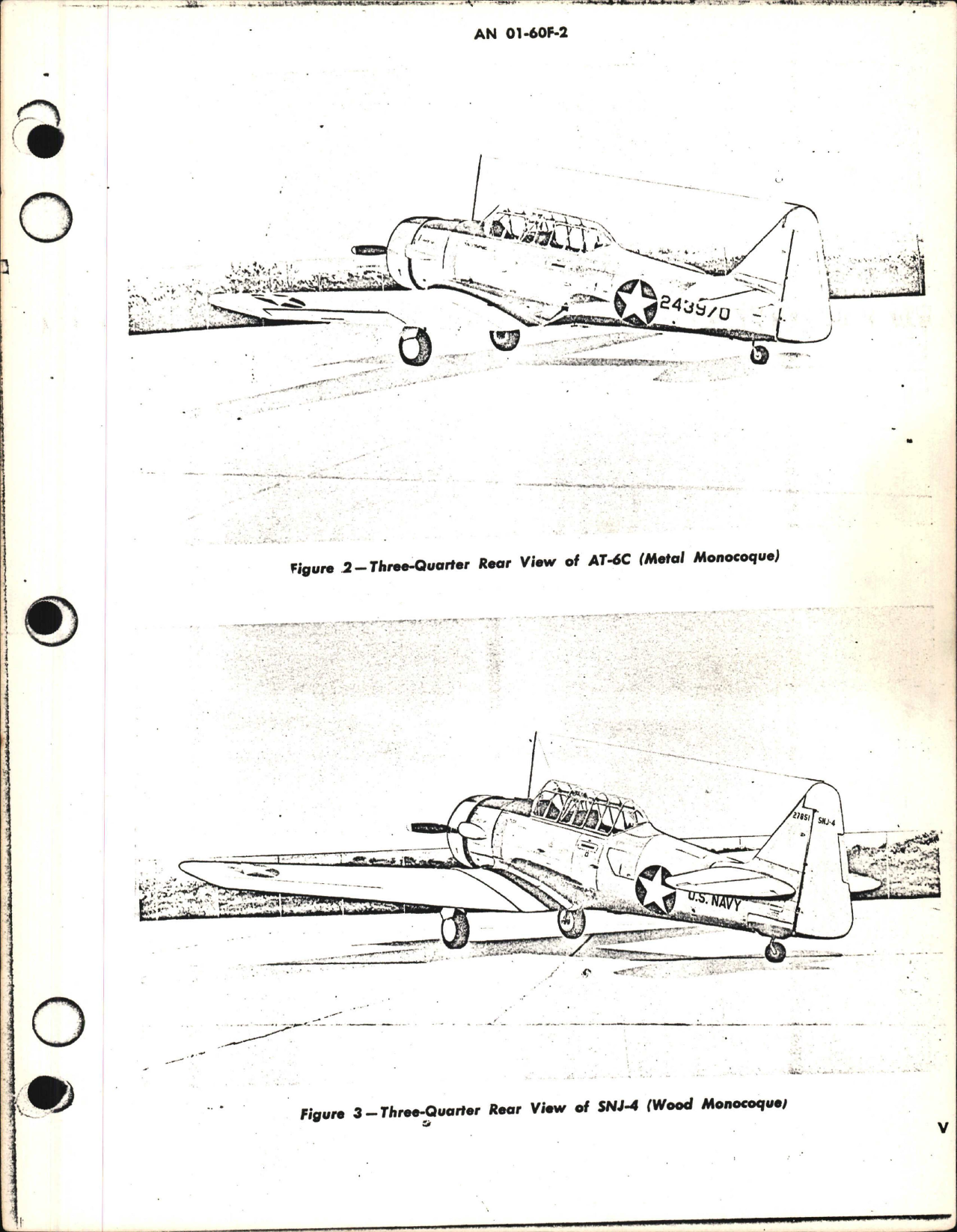 Sample page 7 from AirCorps Library document: Erection & Maintenance Instructions for T-6C, T-6D, SNJ-3, SNJ-4, SNJ-5, and SNJ-6