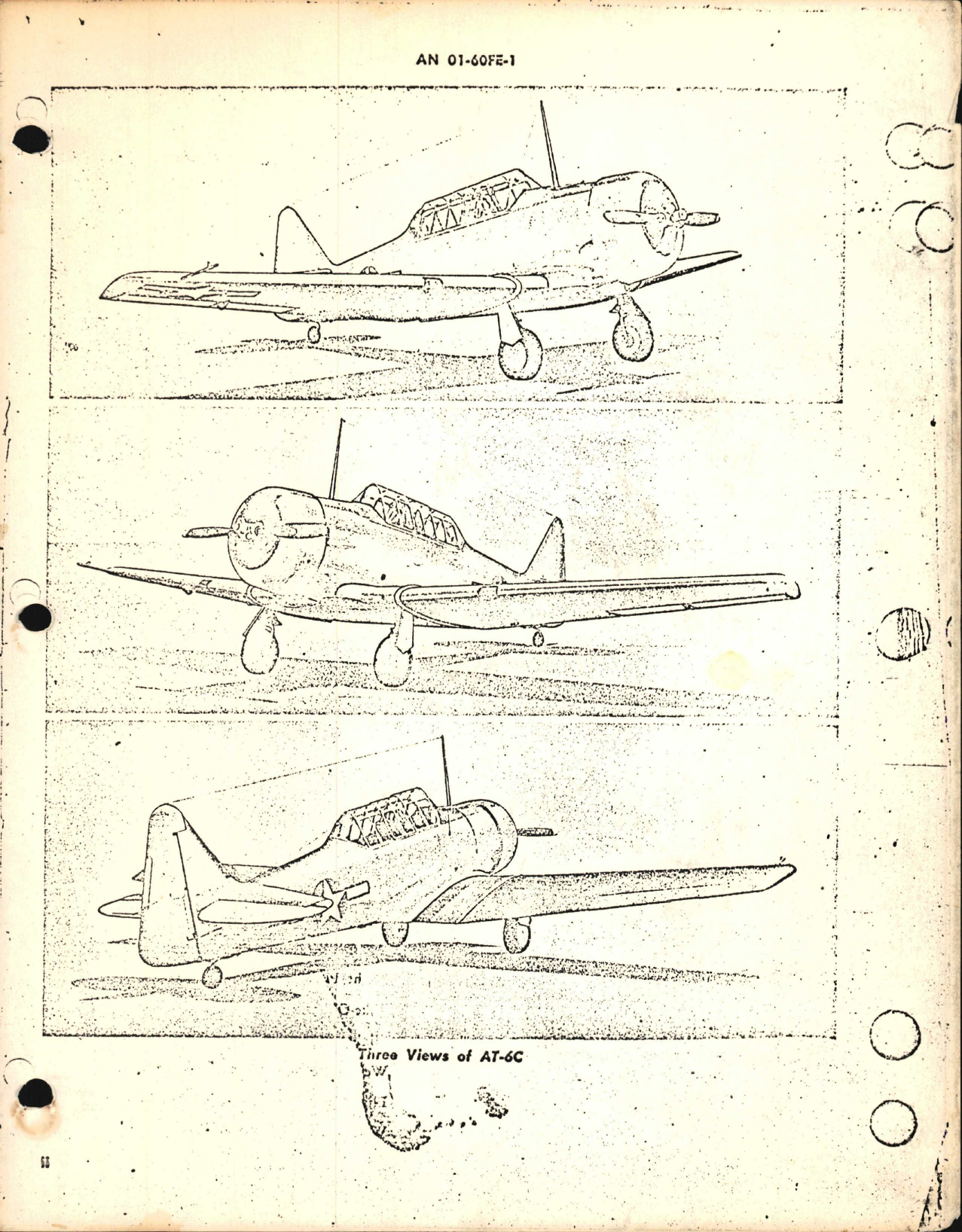 Sample page 1 from AirCorps Library document: Pilot's Flight Operating Instructions for AT-6C