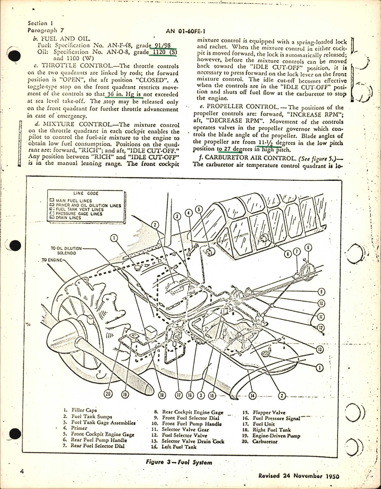 Sample page 6 from AirCorps Library document: Pilot's Flight Operating Instructions for AT-6C