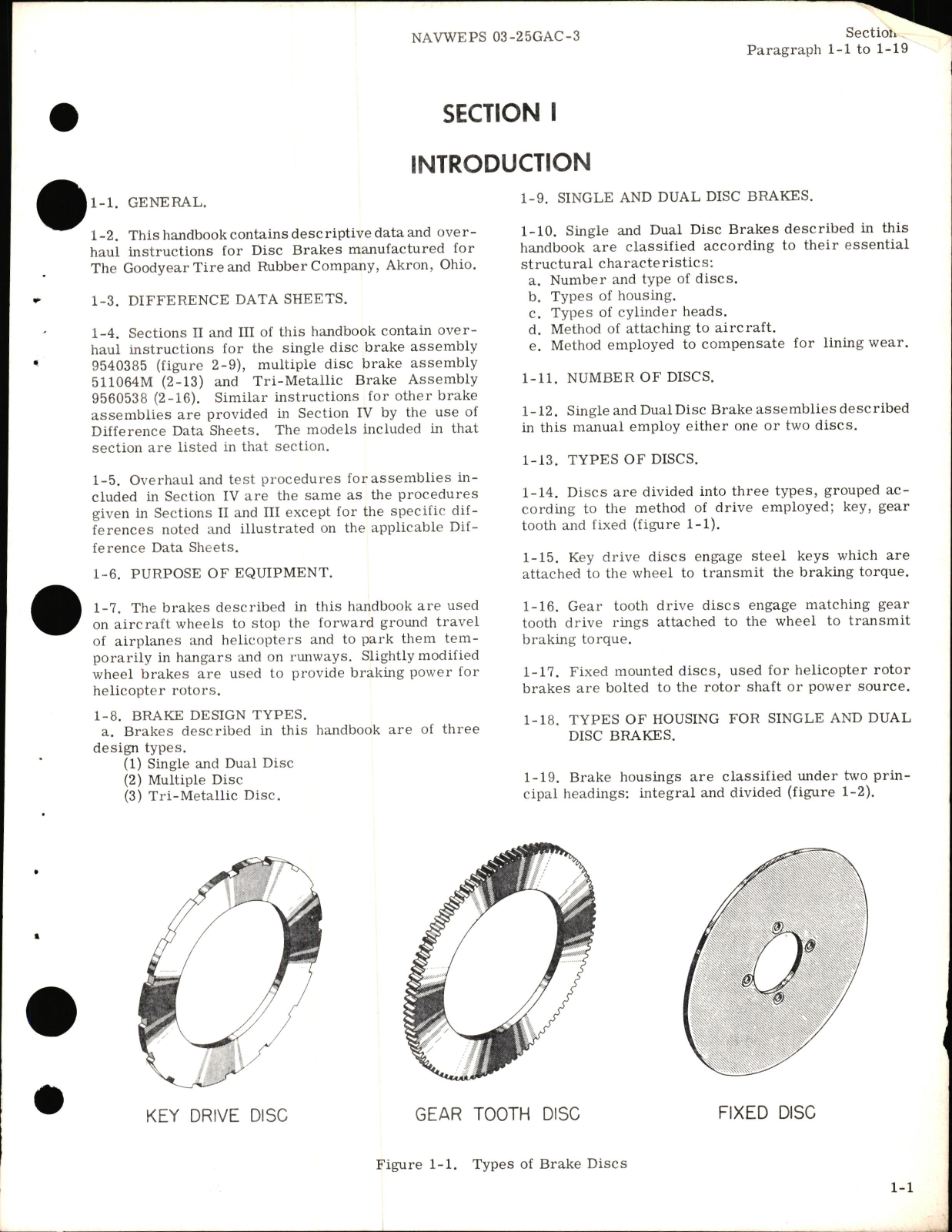 Sample page 5 from AirCorps Library document: Overhaul Instructions for Disc Brakes