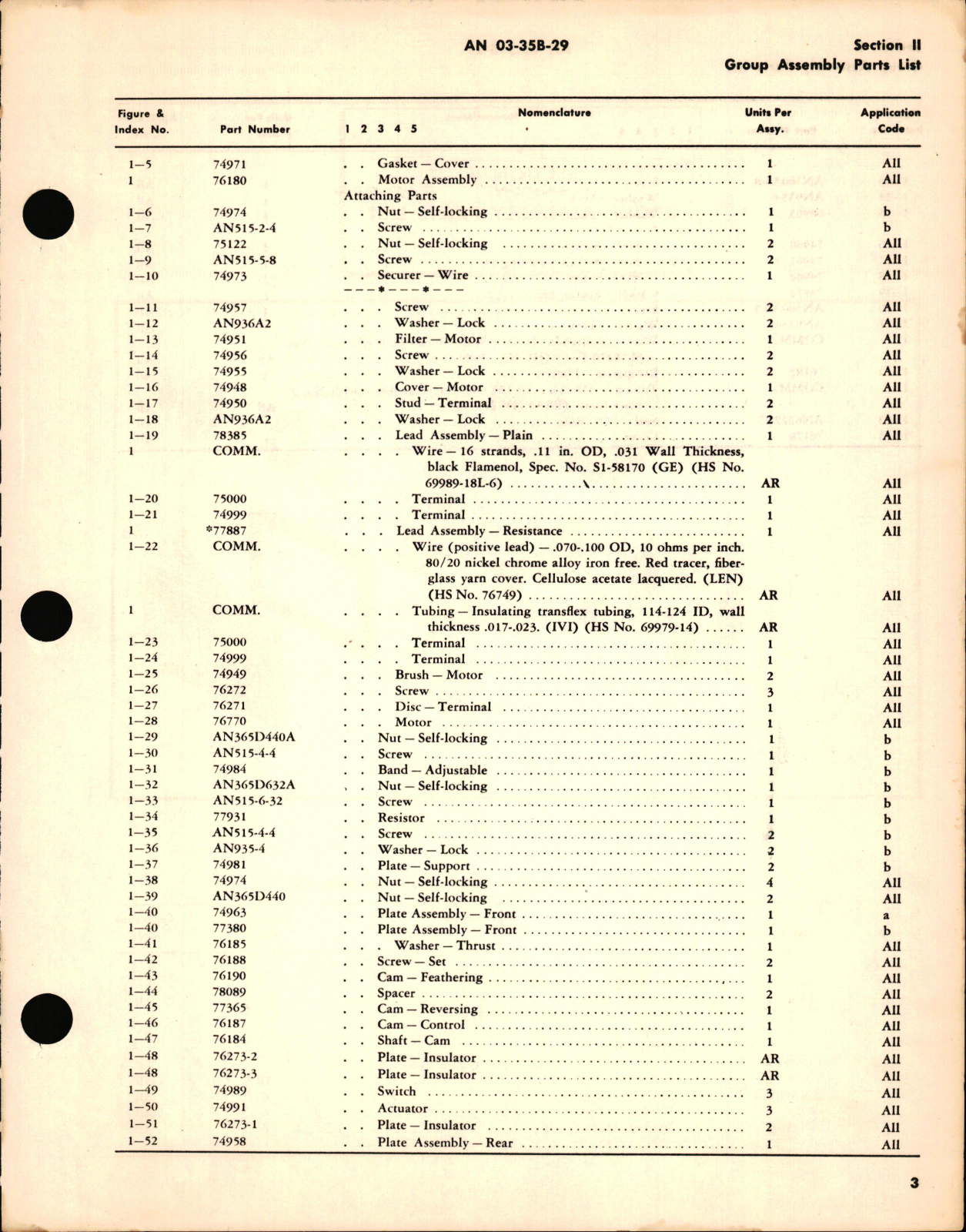Sample page 5 from AirCorps Library document: Parts Catalog for Auxiliary Pump Timers Models 75454 & 77832 