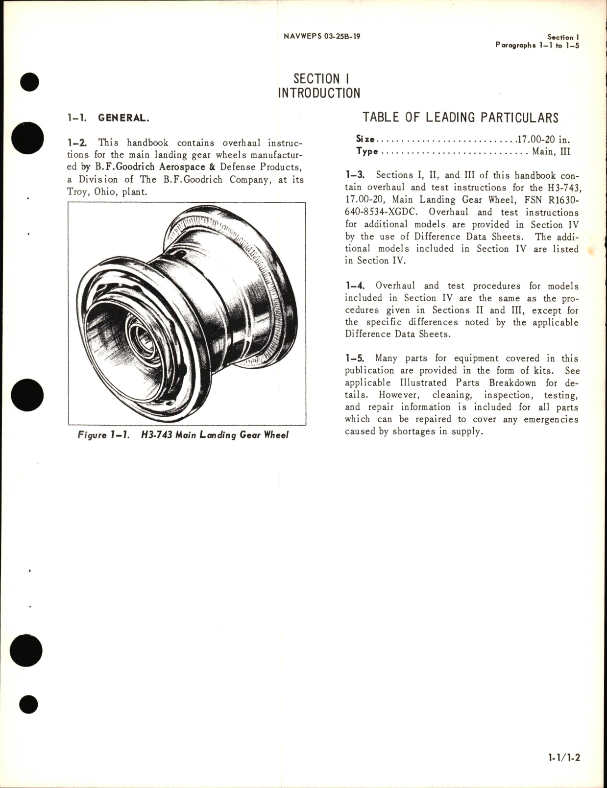 Sample page 5 from AirCorps Library document: Overhaul Instructions for Main Landing Gear Wheels