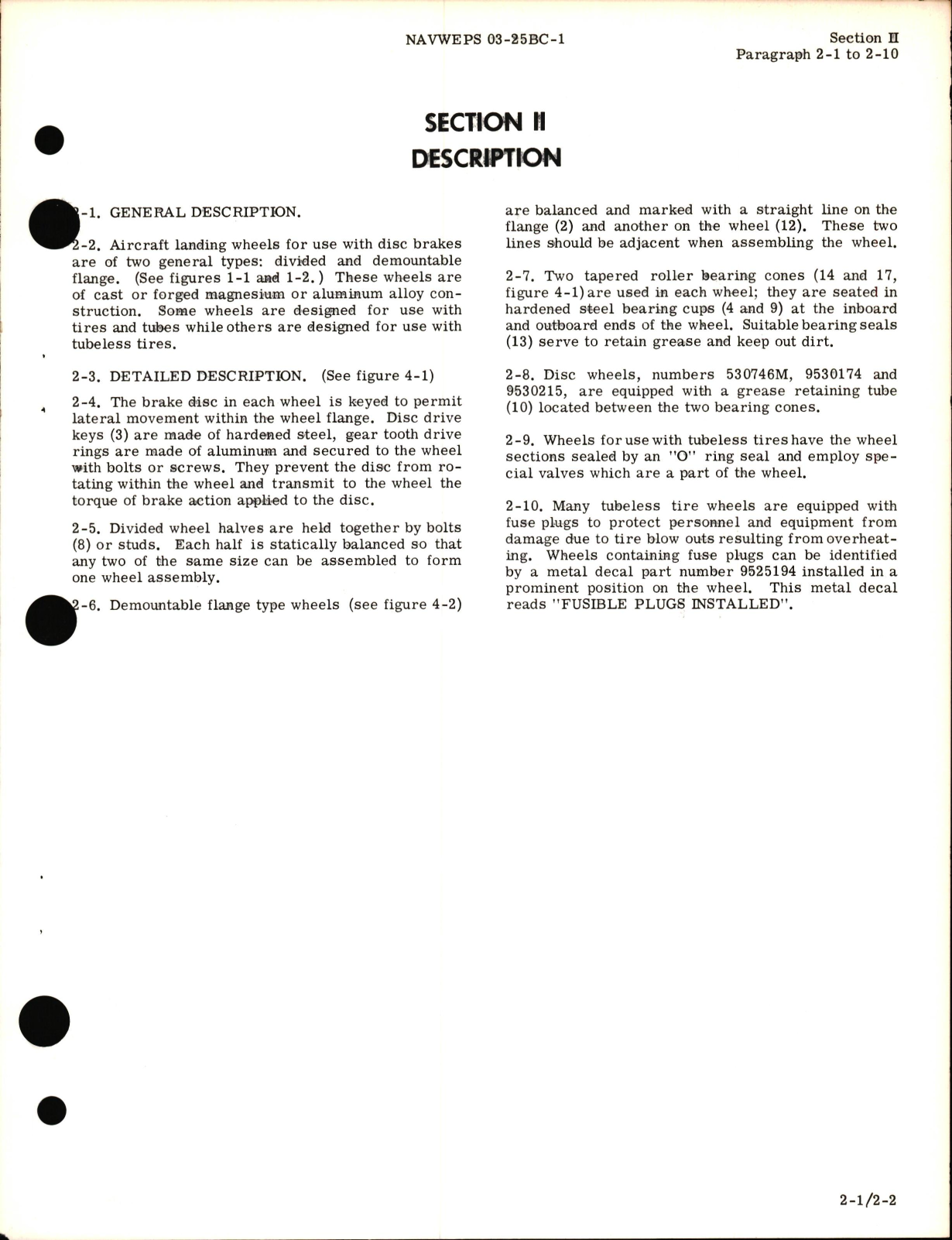 Sample page 7 from AirCorps Library document: Overhaul Instructions for Landing Wheels for Use with Disc Brakes